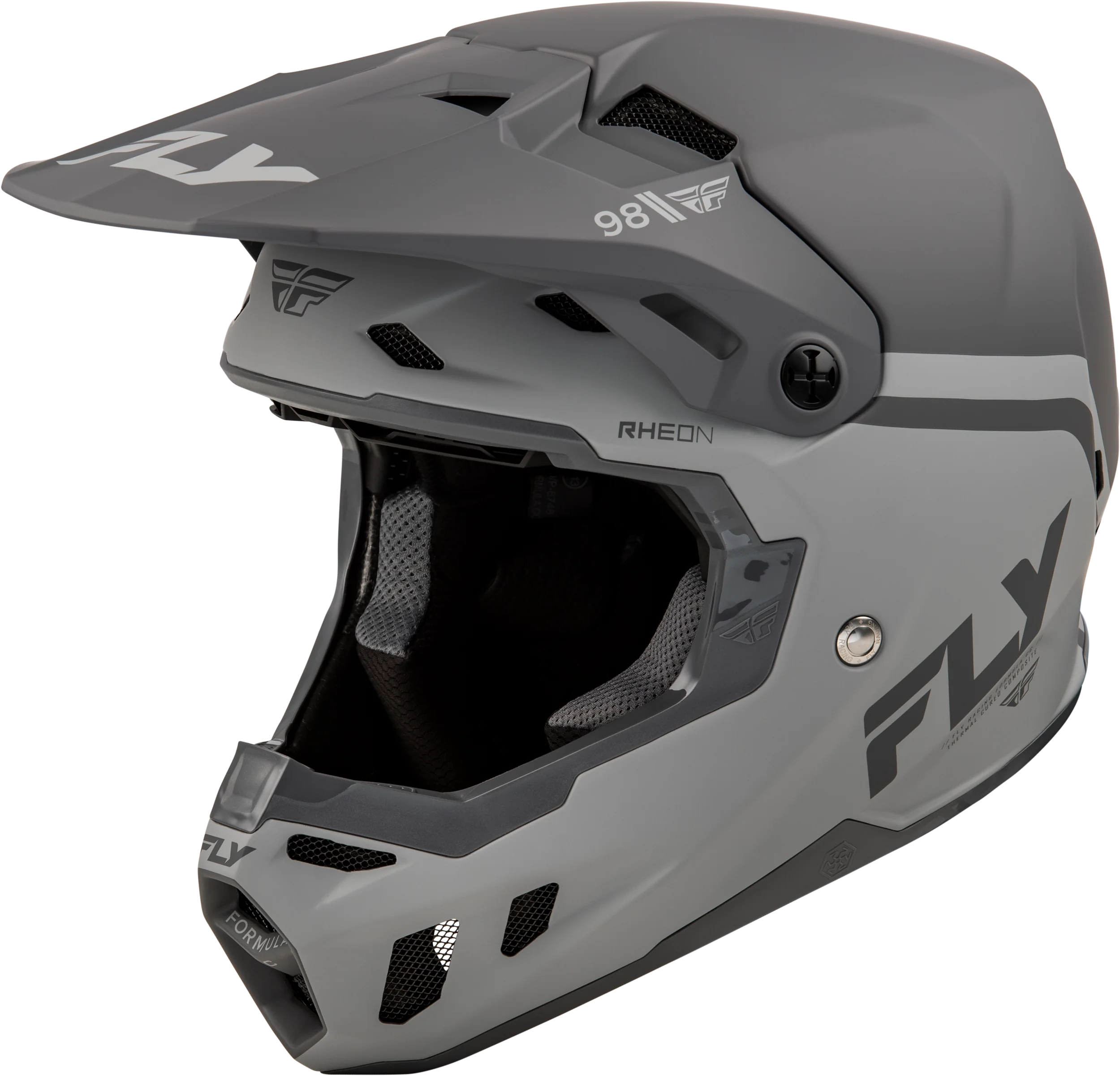 Formula Cc Objective Helmet Matte Black/Grey Xs