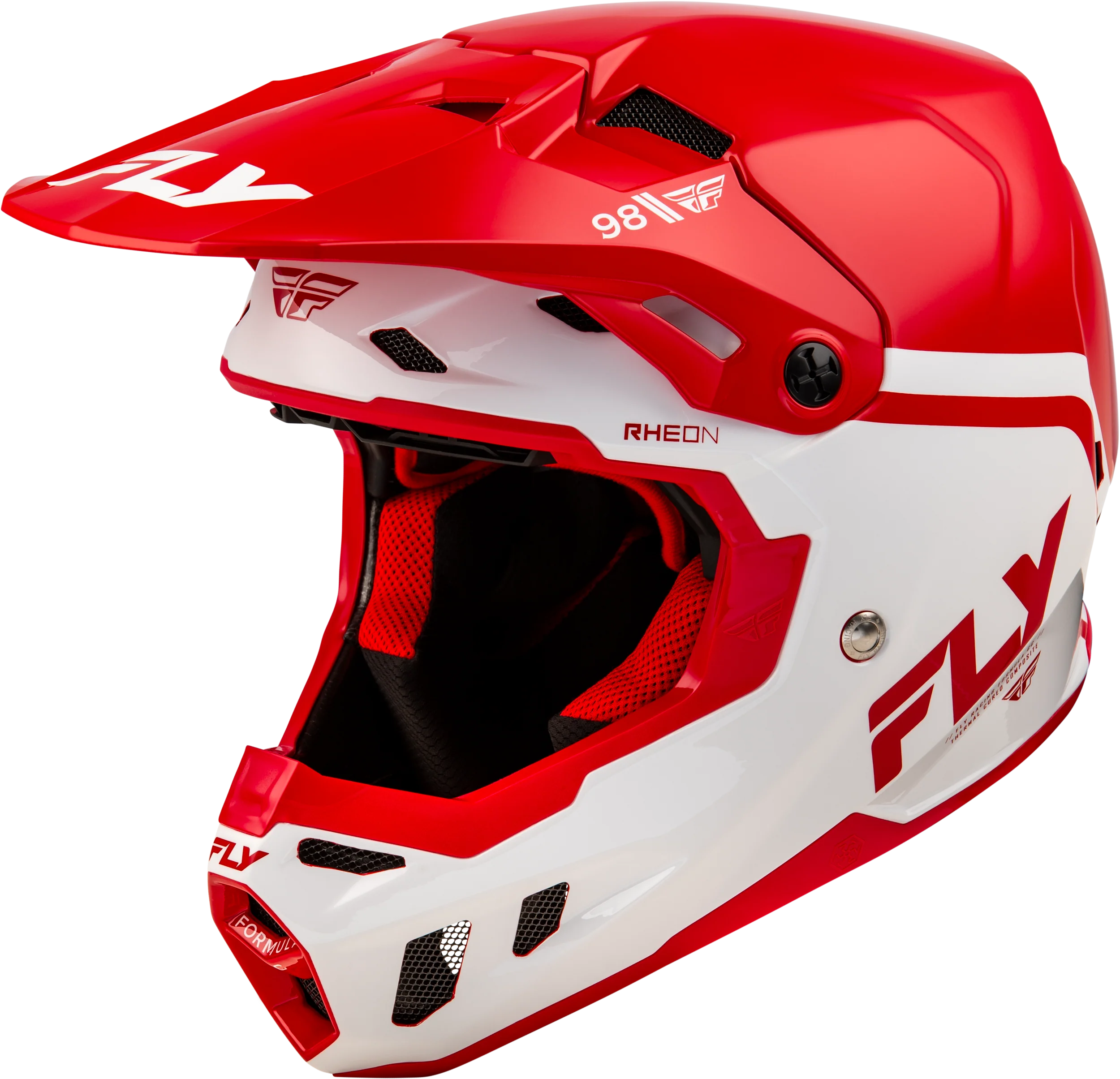 Formula Cc Objective Helmet Red/White Md