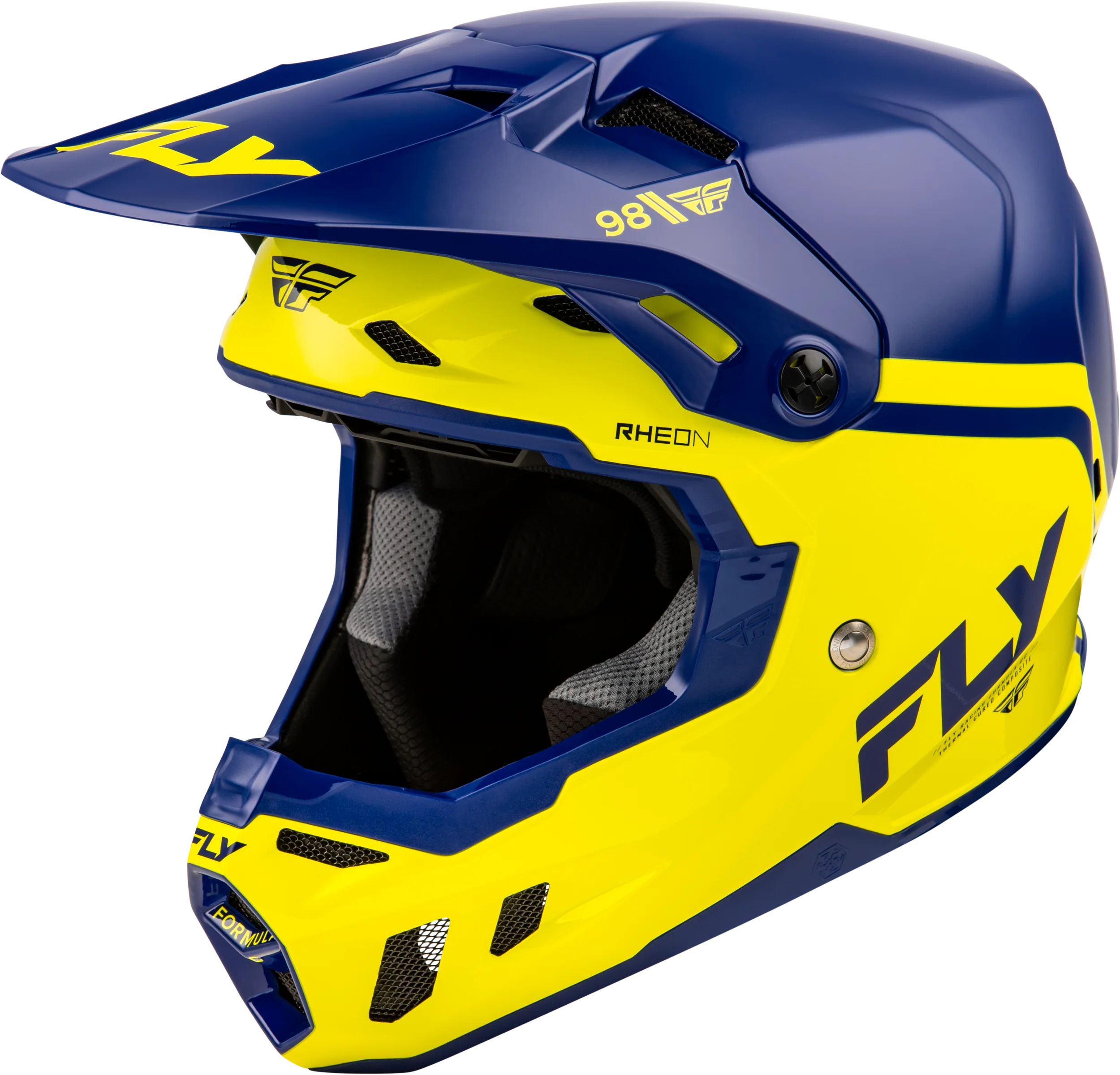Formula Cc Objective Helmet Navy/Yellow Xs