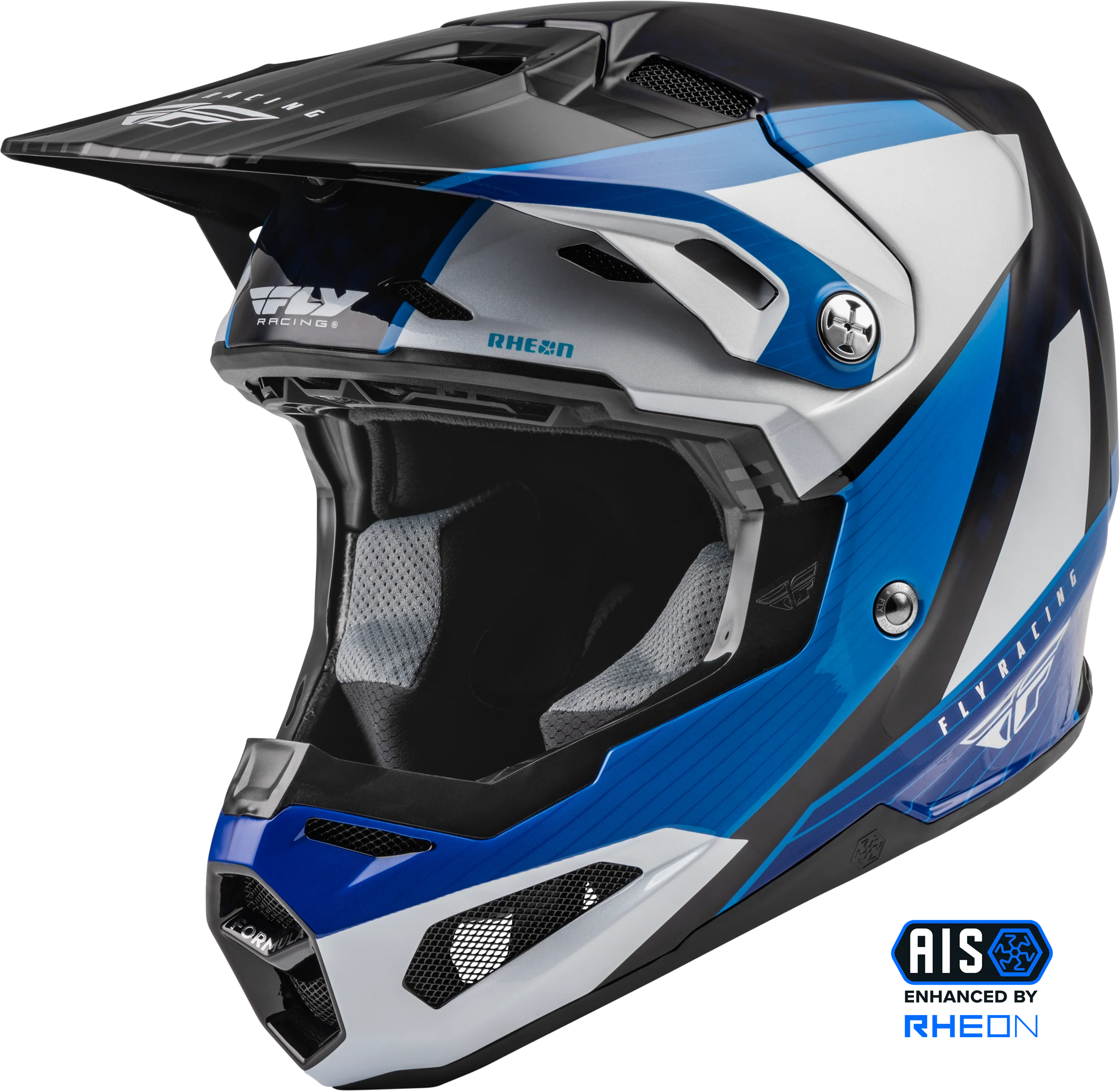 Formula Carbon Prime Helmet Blue/White/Blue Carbon Xs