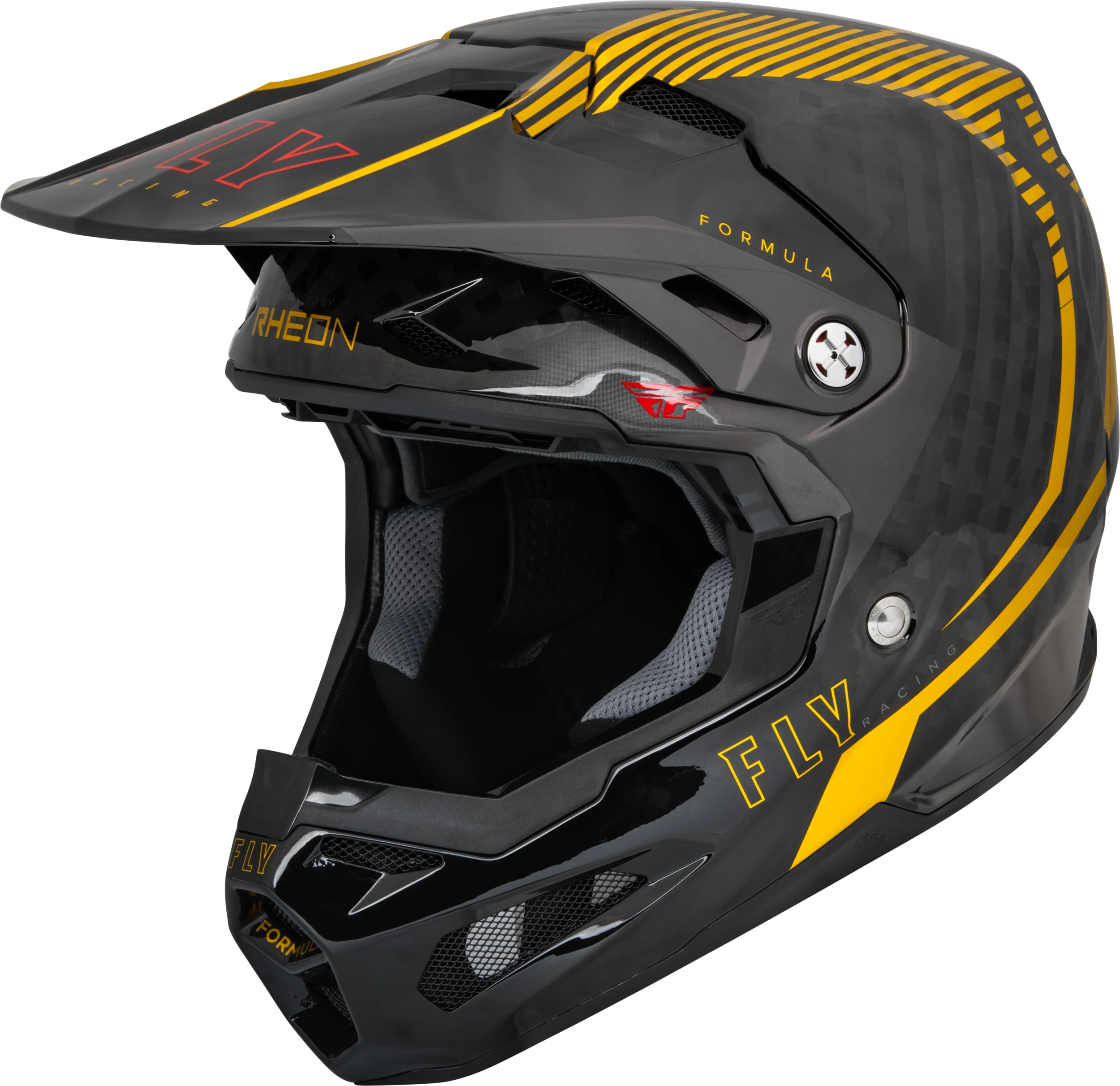 Formula Carbon Tracer Helmet Gold/Black Xs