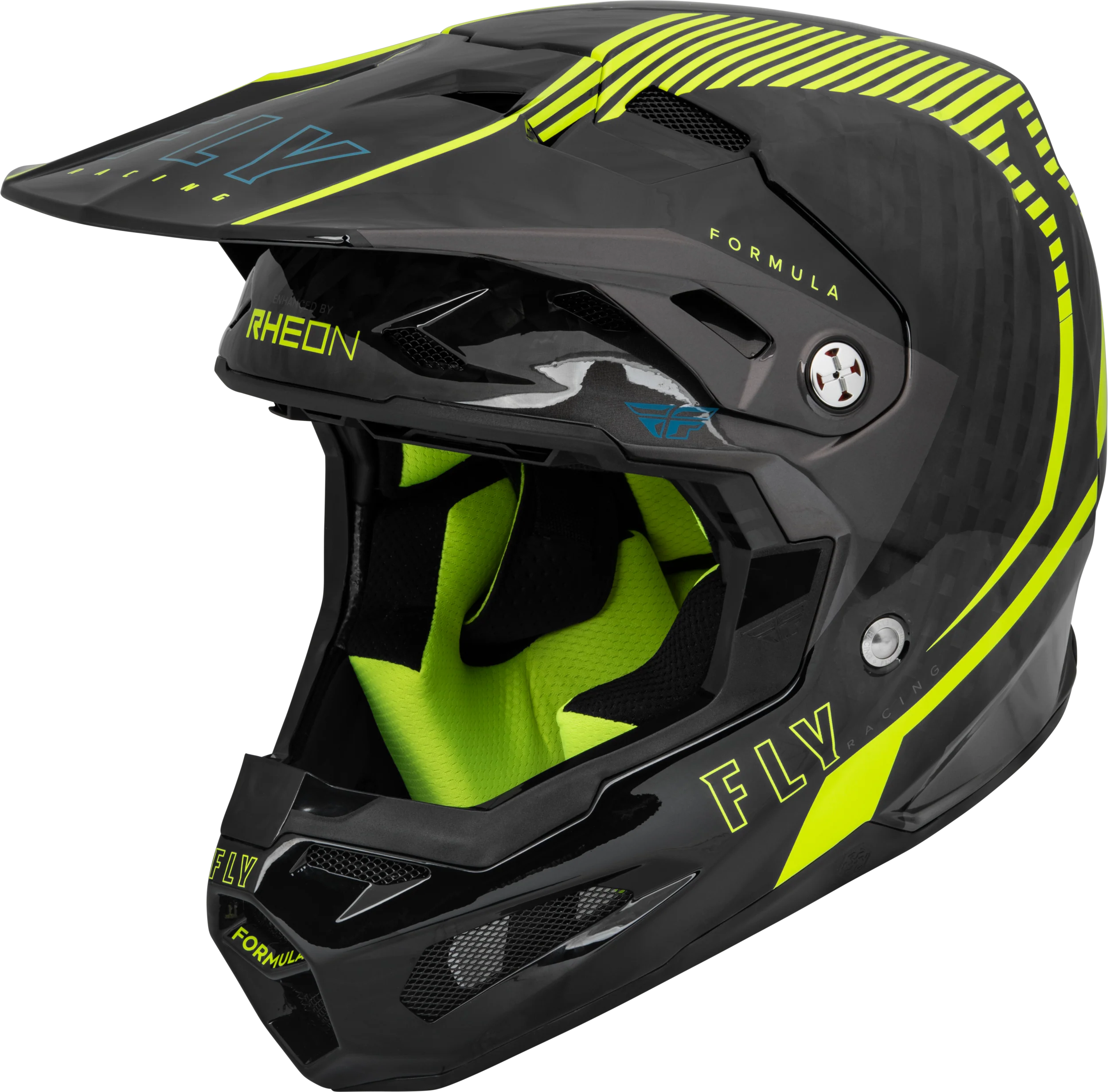 Formula Carbon Tracer Helmet Hi-Vis/Black 2x