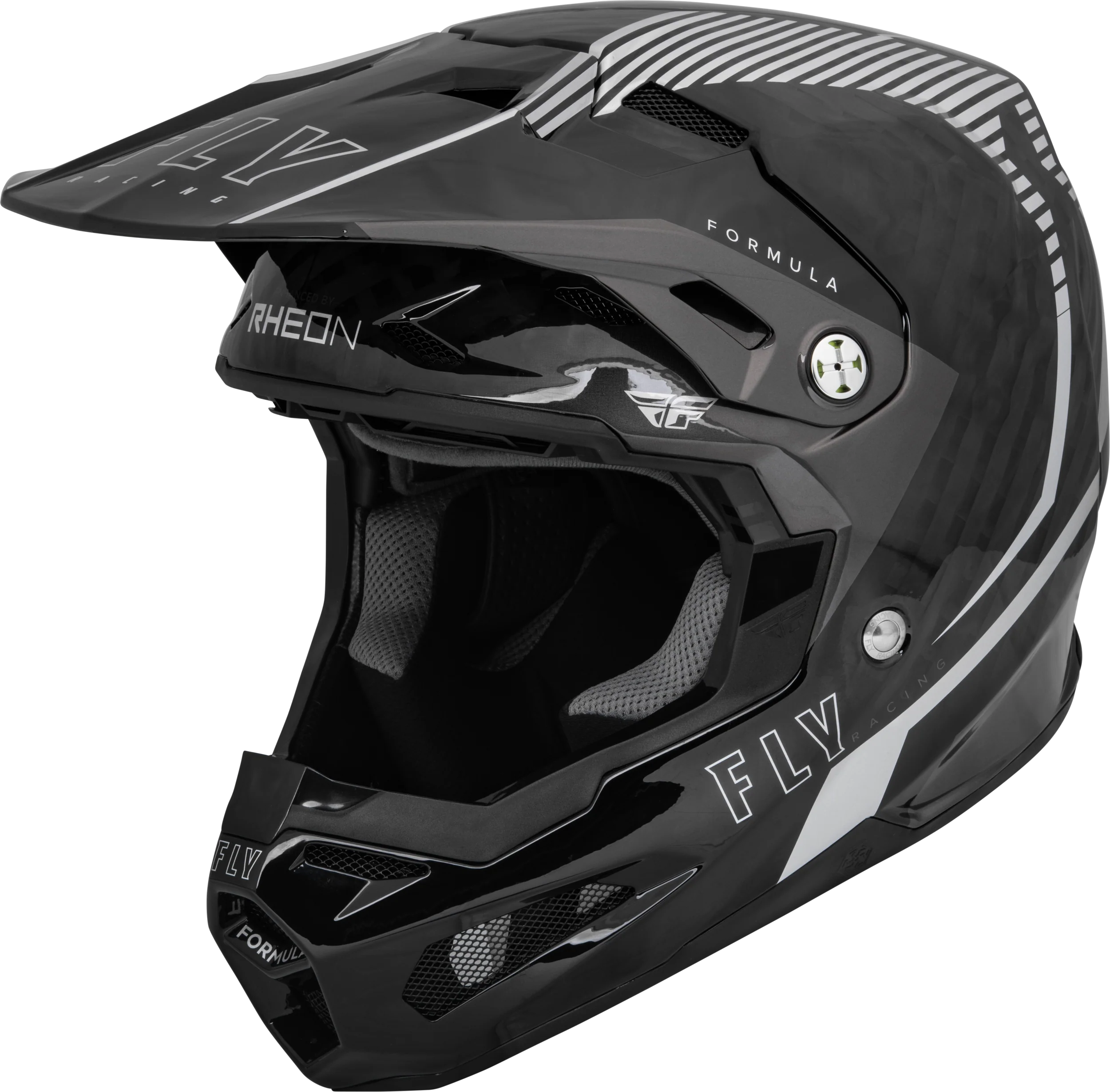 Formula Carbon Tracer Helmet Silver/Black Xs