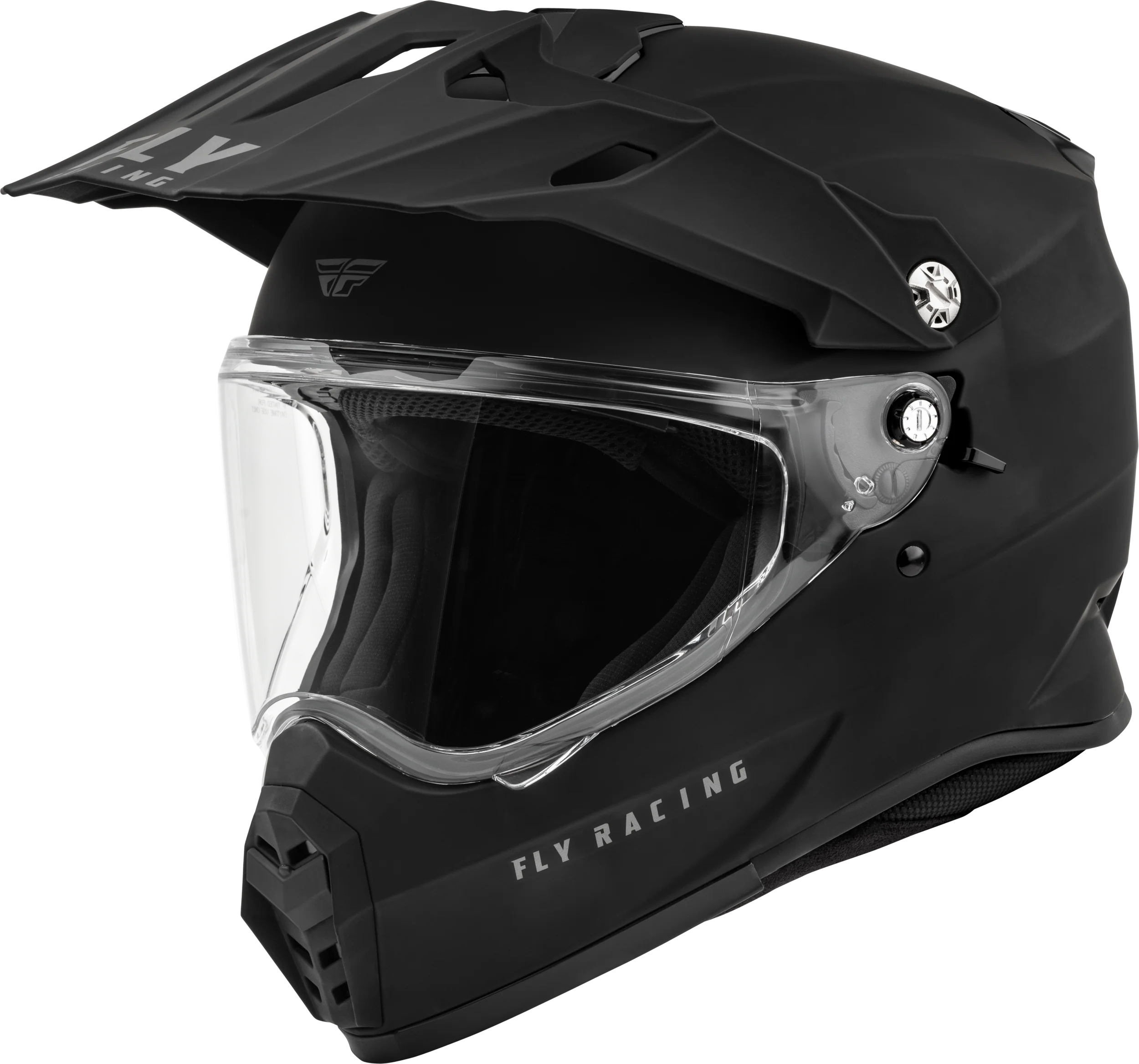 Trekker Solid Helmet Matte Black Lg