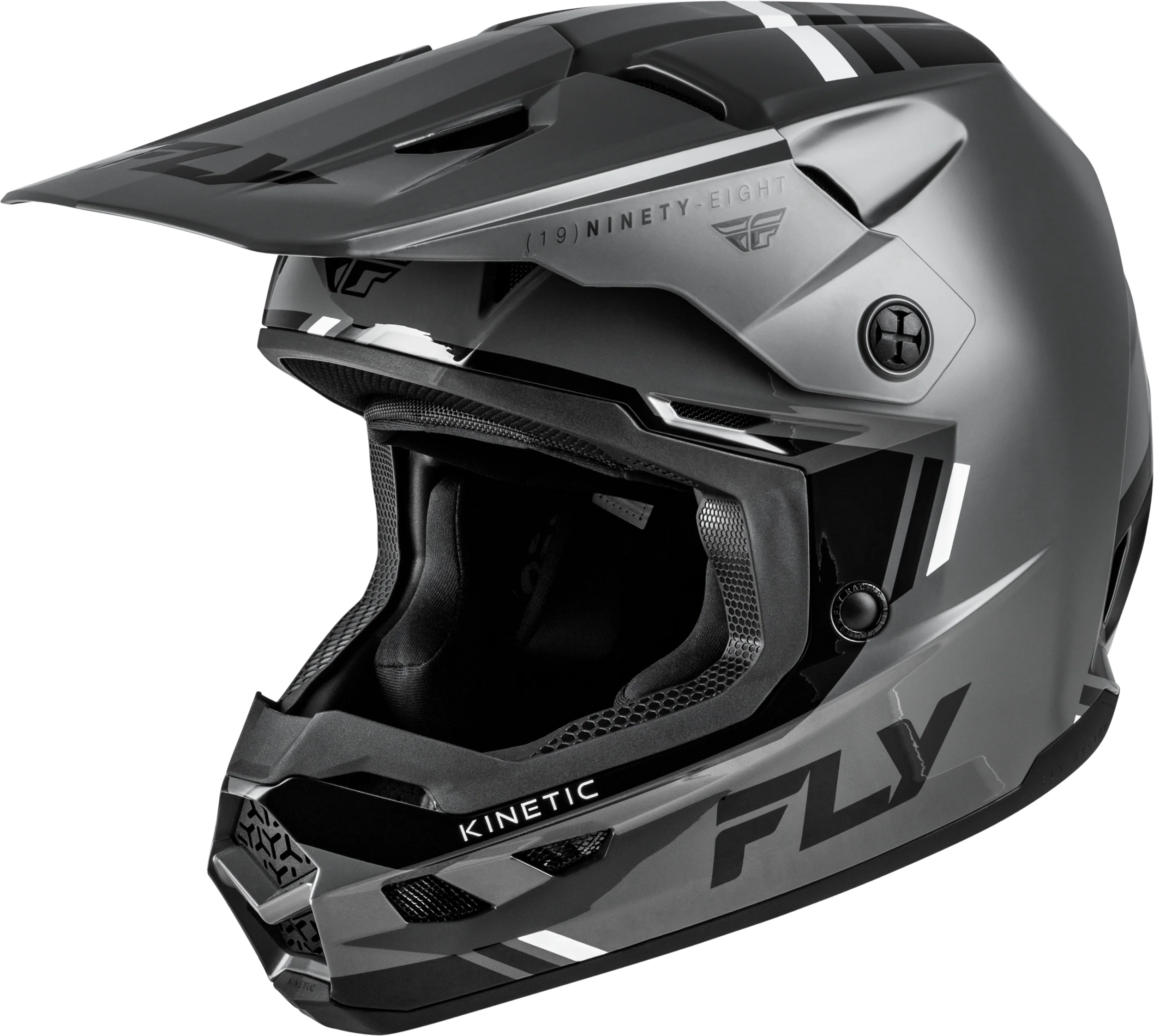 Kinetic Verdict Helmet Grey/Black/White Xl