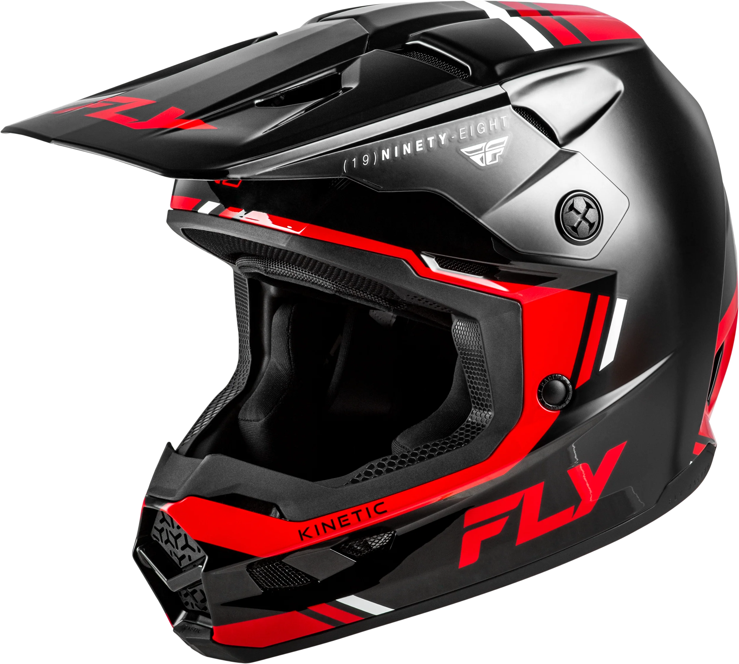 Kinetic Verdict Helmet Black/Red/White Xl
