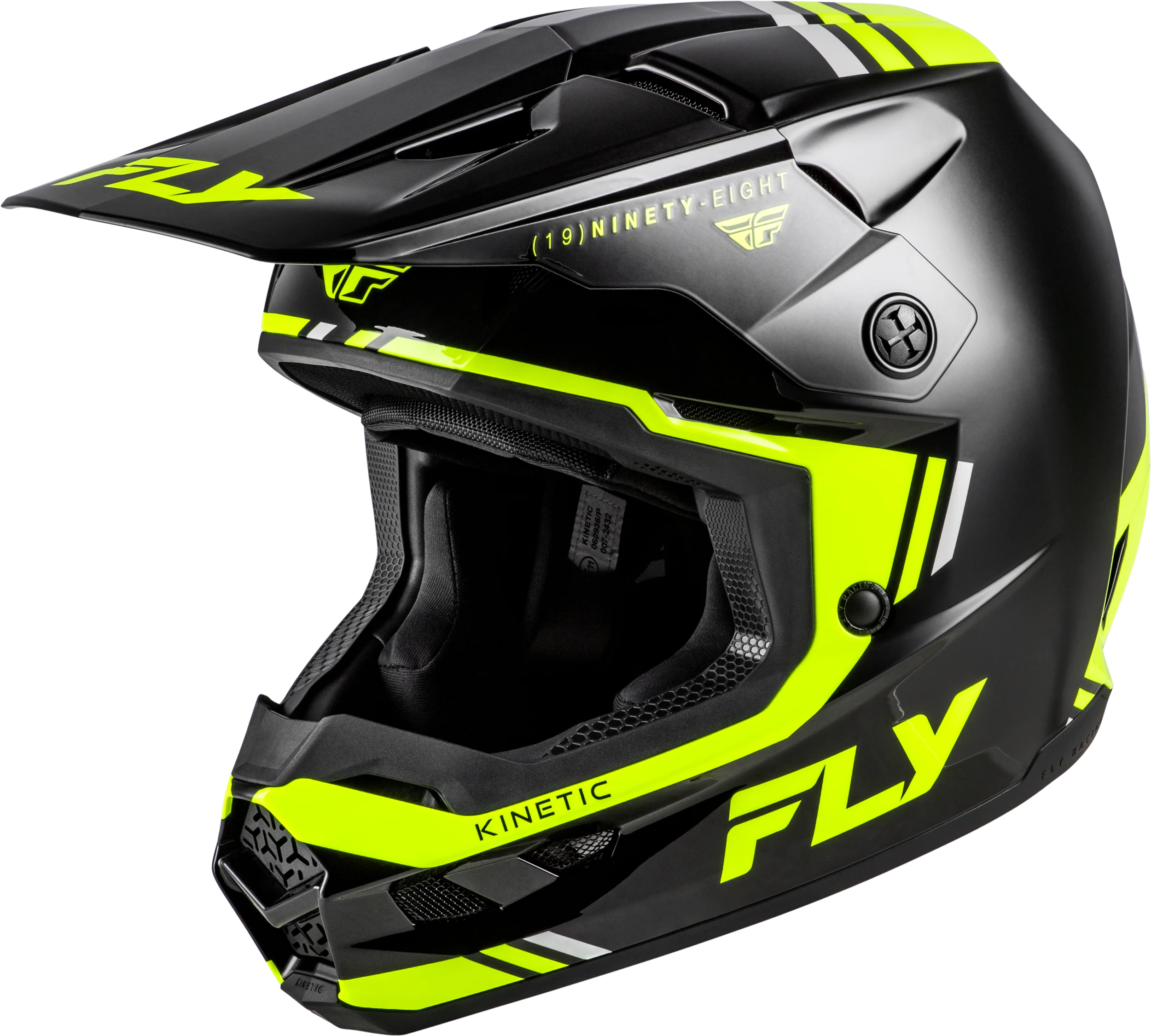 Kinetic Verdict Helmet Black/Hi-Vis/Grey Xs