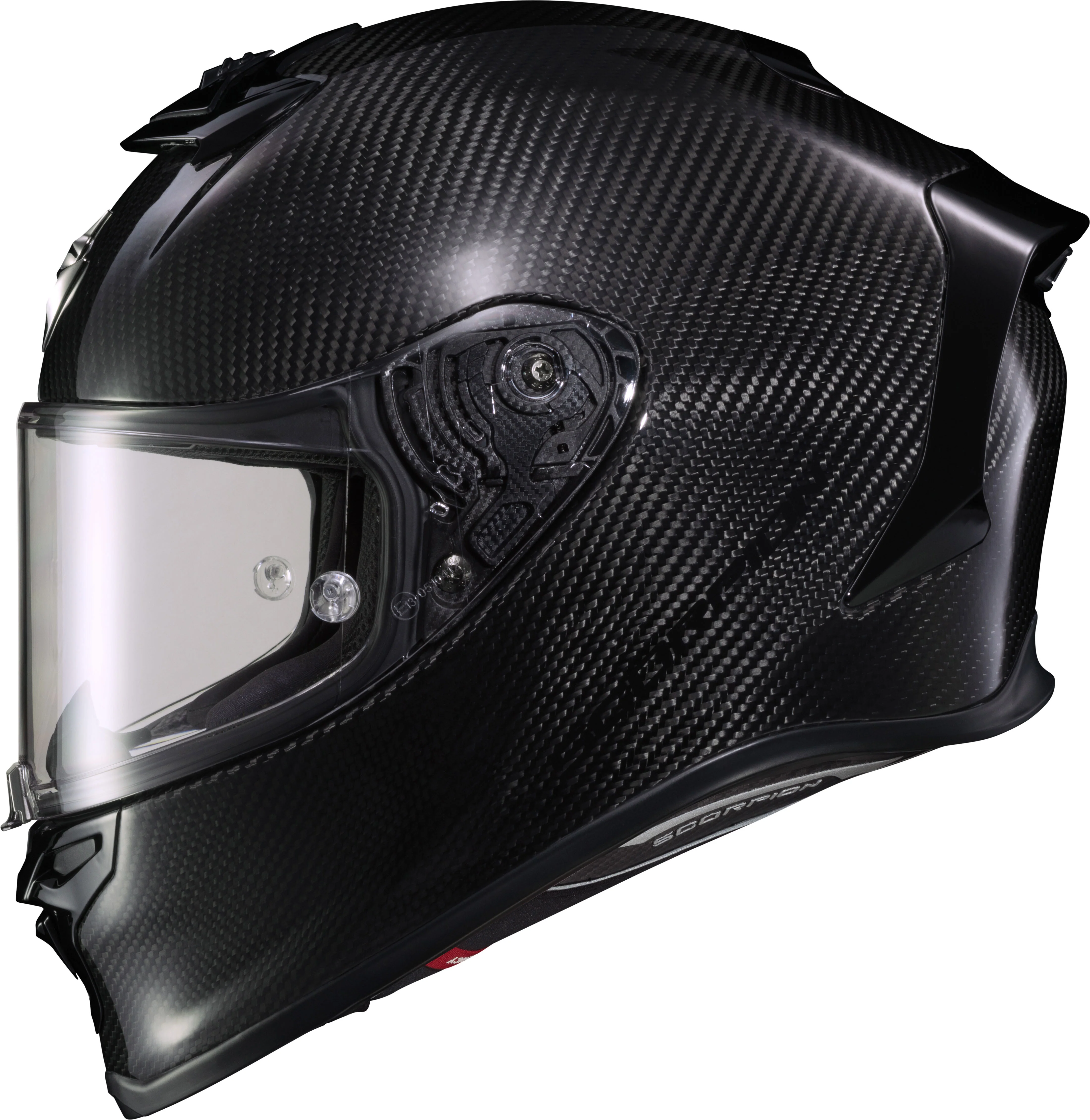 Exo-R1 Air Full Face Helmet Carbon Gloss Black Lg