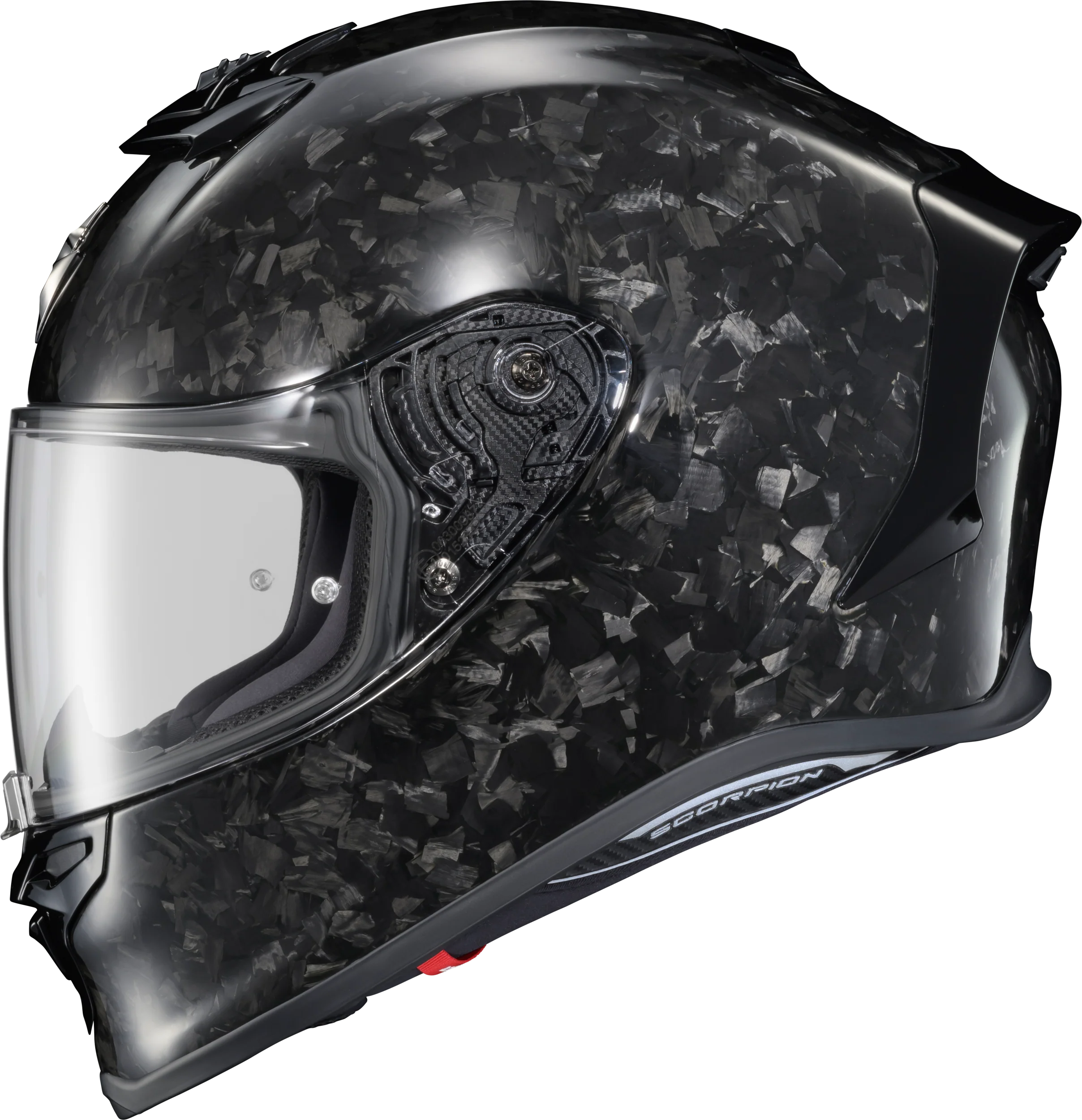 Exo-R1 Air Full Face Helmet Carbon Onyx Gloss Black Md