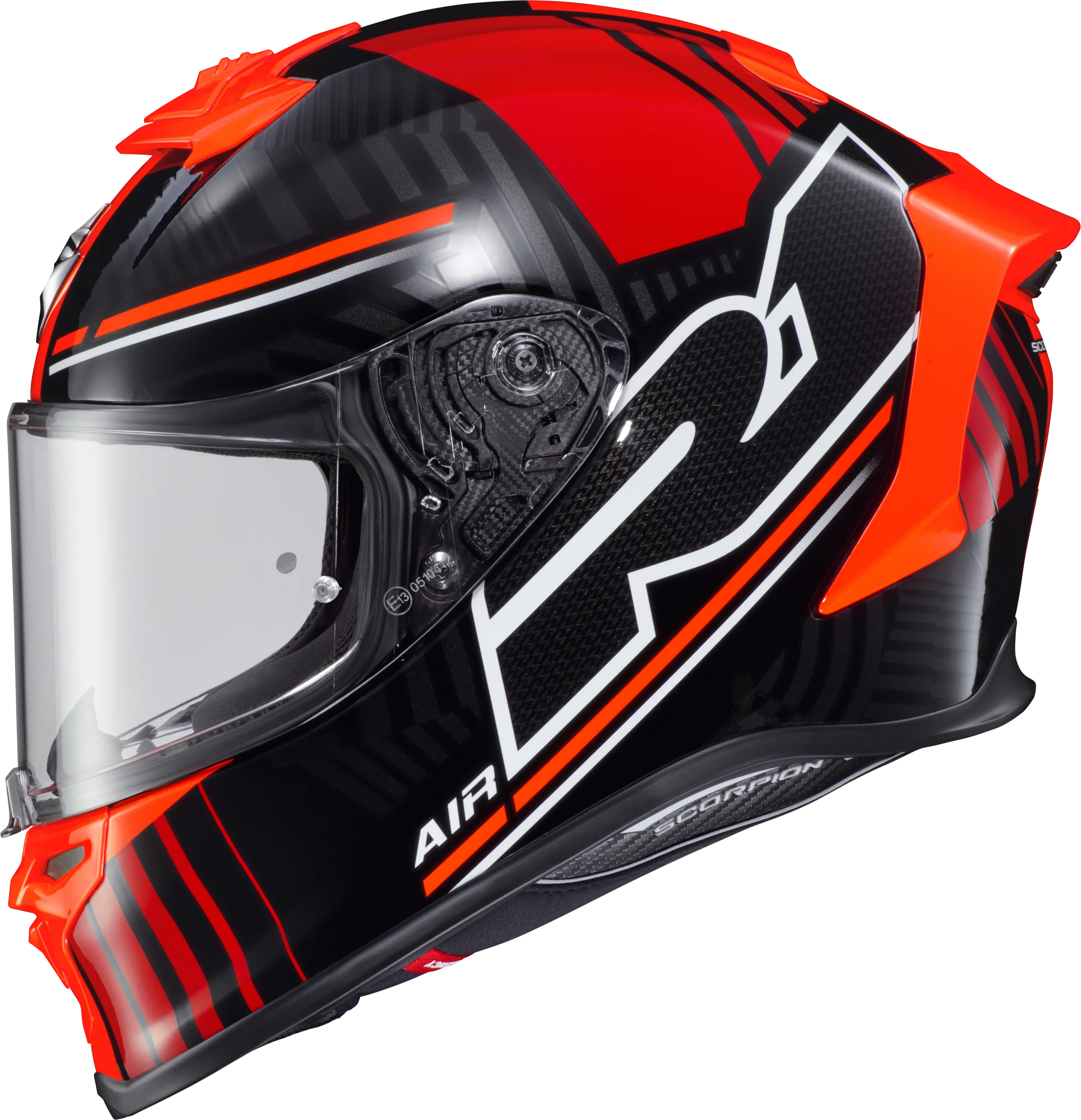 Exo-R1 Air Full Face Helmet Juice Red Md