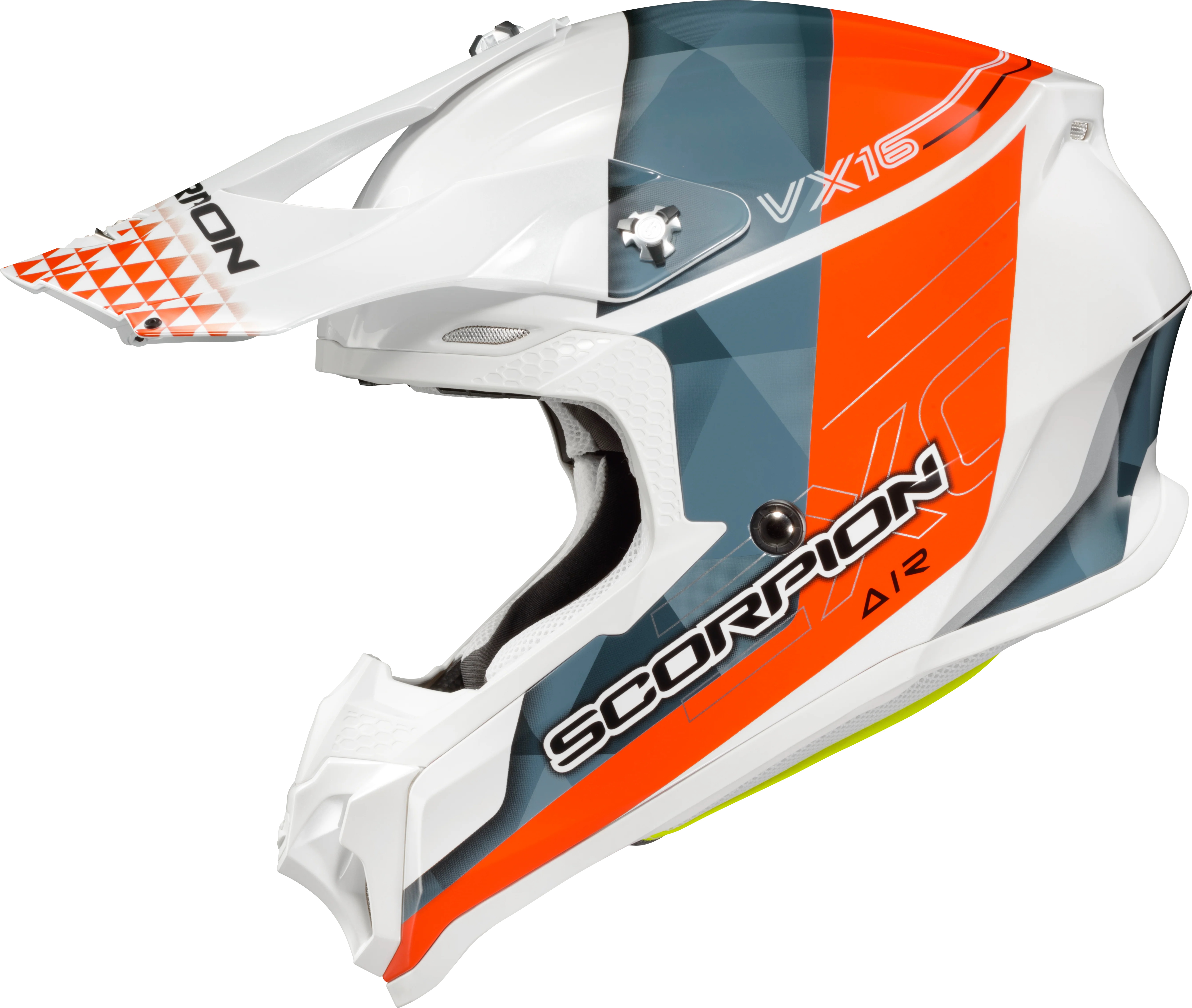 Vx-16 Off-Road Helmet Prism Orange Lg
