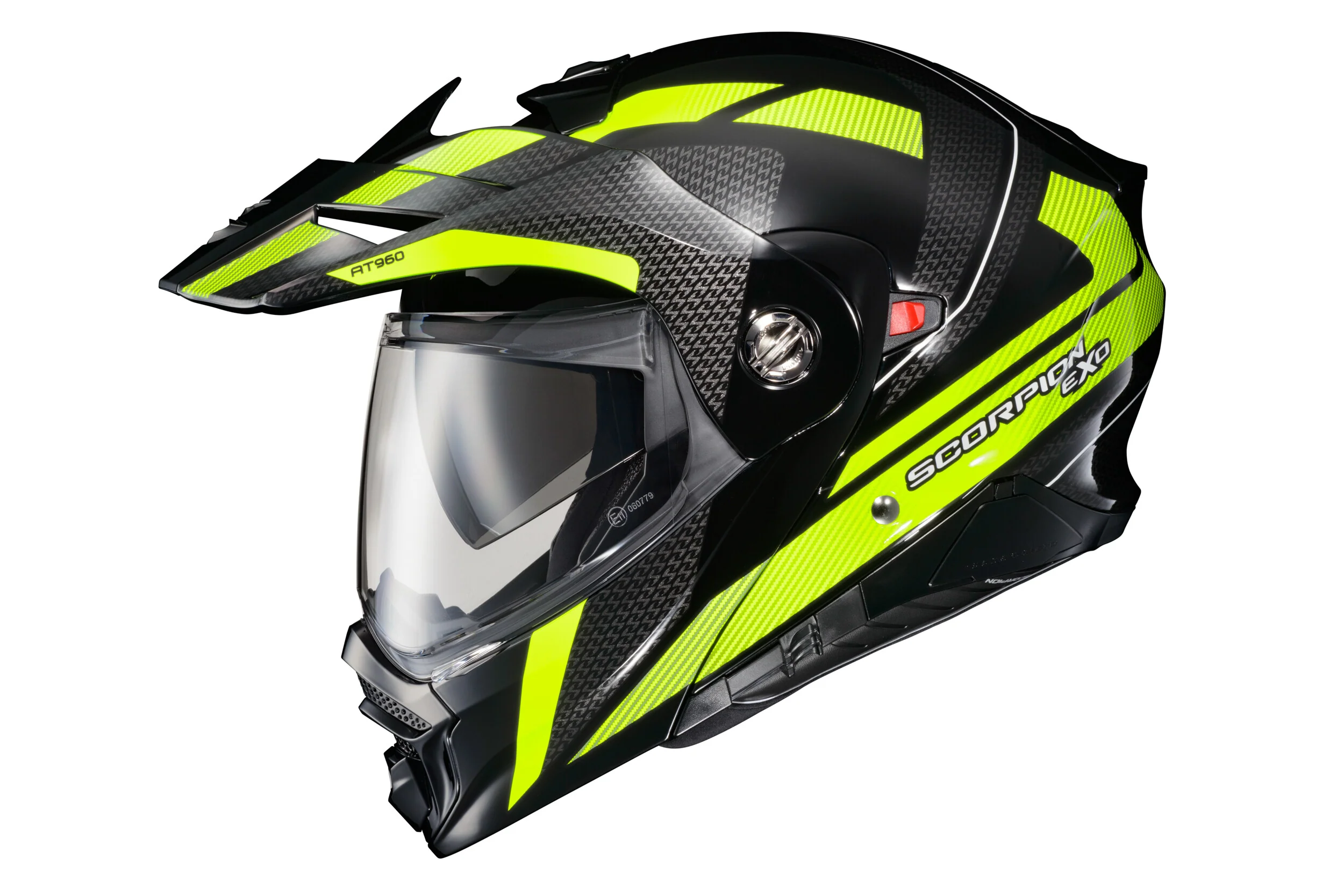 Exo-At960 Modular Helmet Hicks Black/Hi-Vis Sm