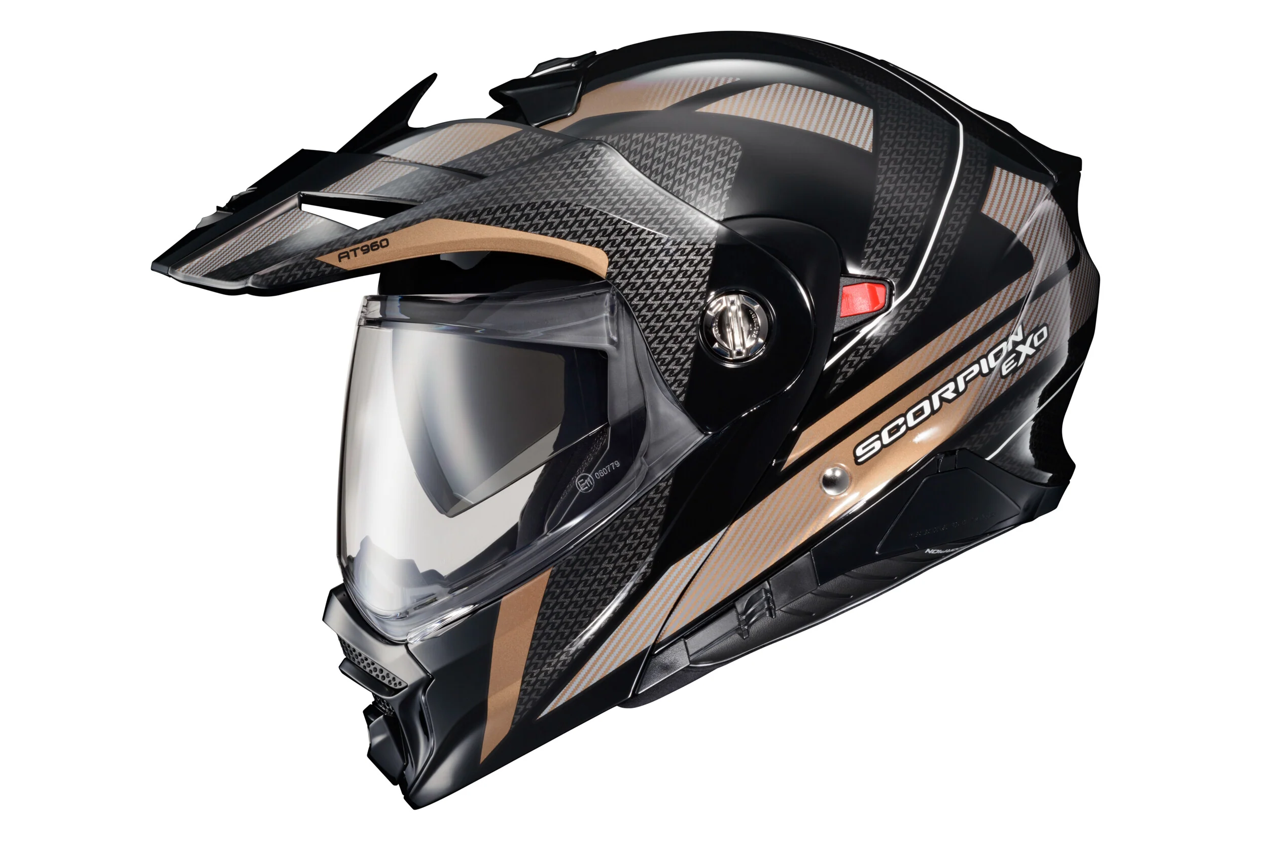 Exo-At960 Modular Helmet Hicks Black/Gold 2x