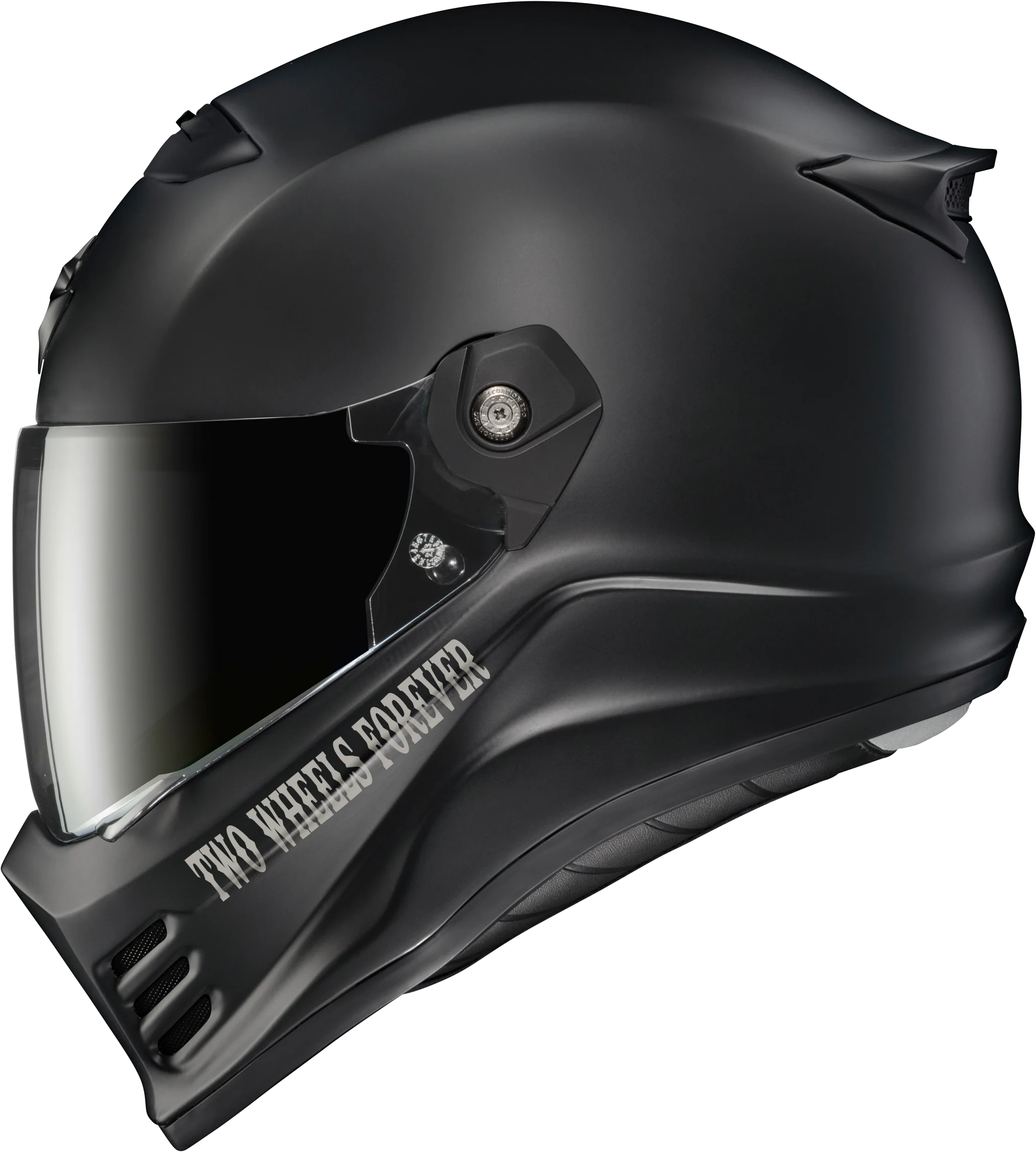 Covert Fx Full Face Helmet Vtwin Visionary Matte Black Xl