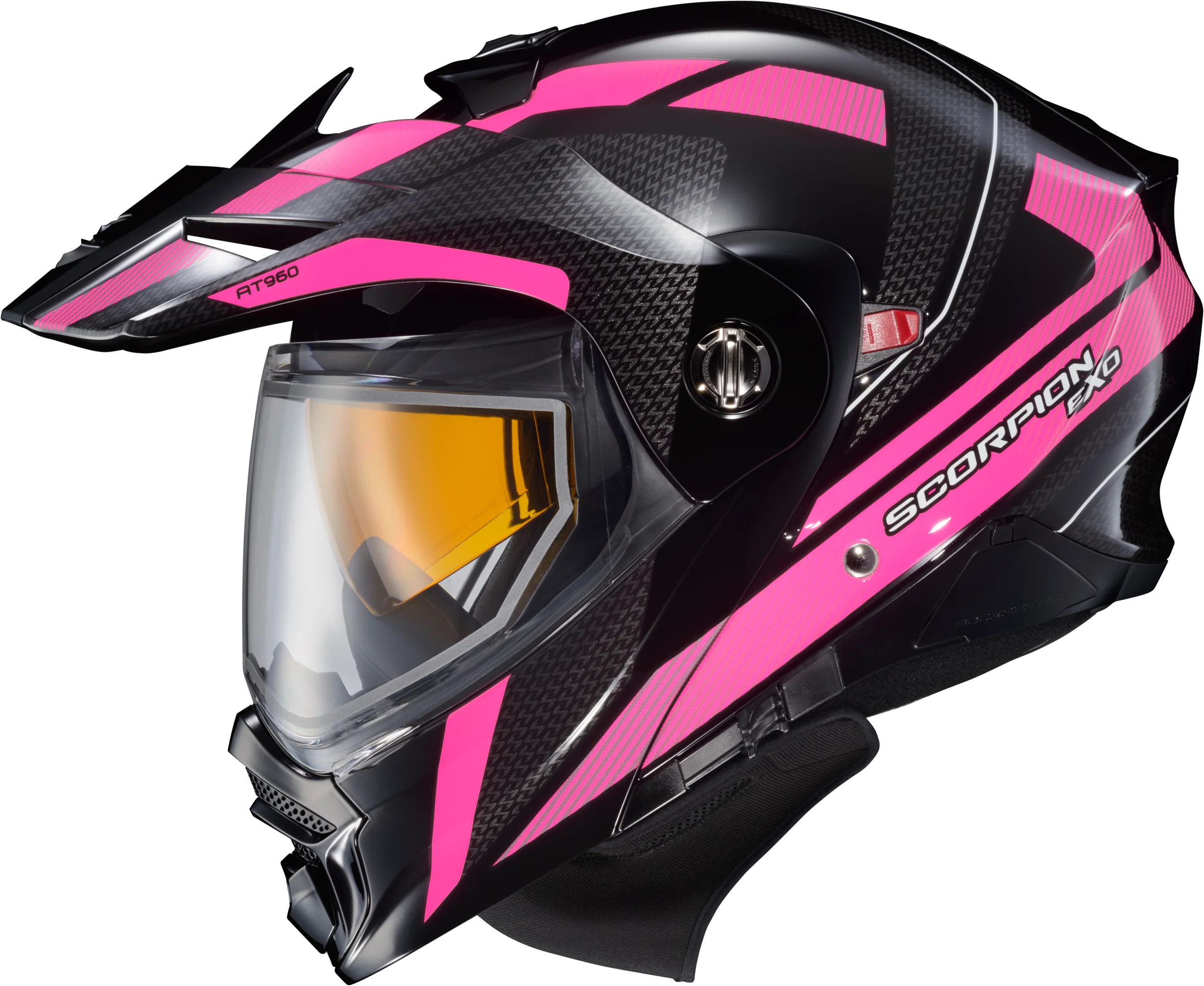 Exo-At960 Cold Weather Helmet Hicks Pink Md (Dual Pane)