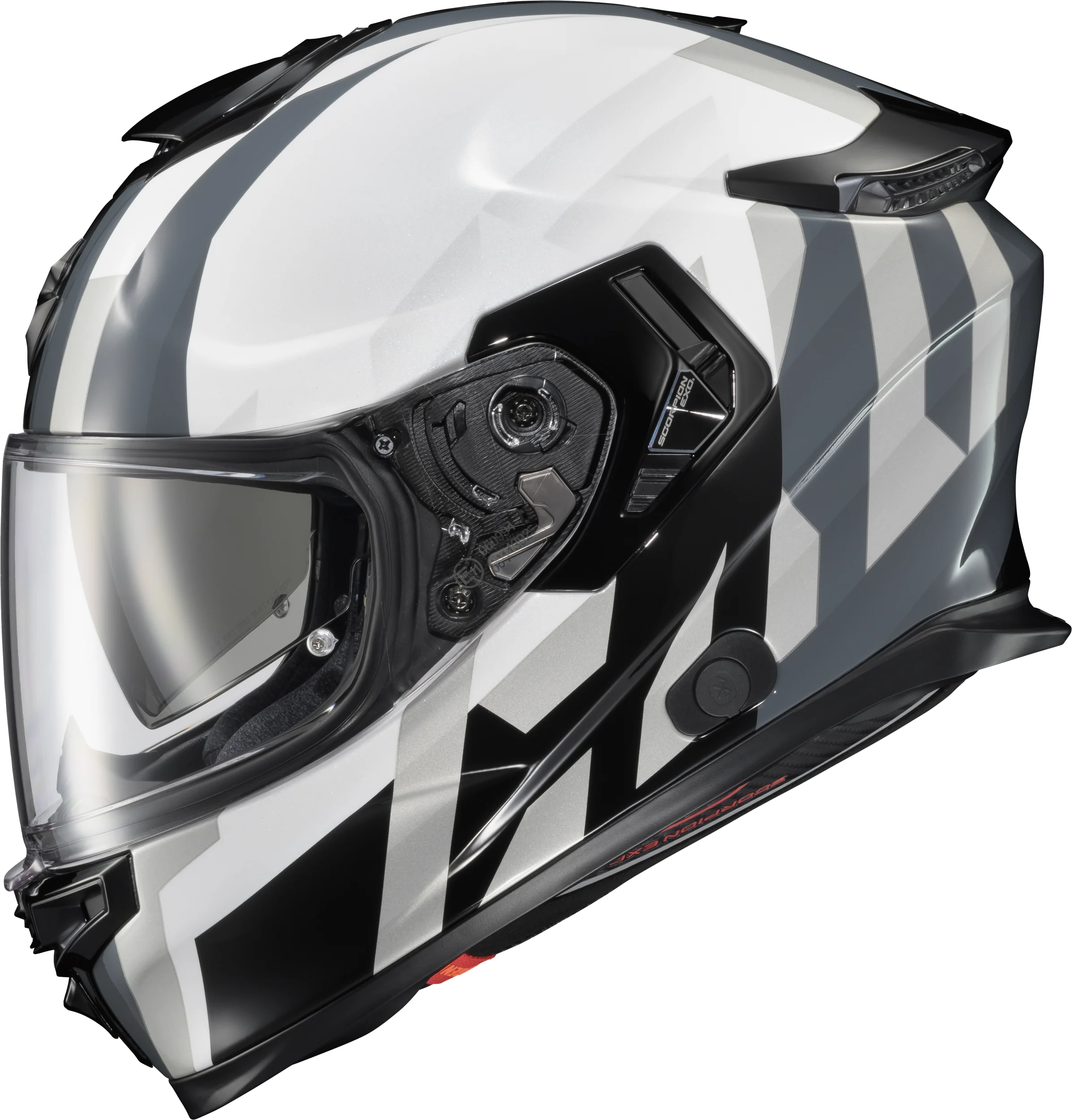 Exo-Eclipse Full Face Helmet Pivot White 2x
