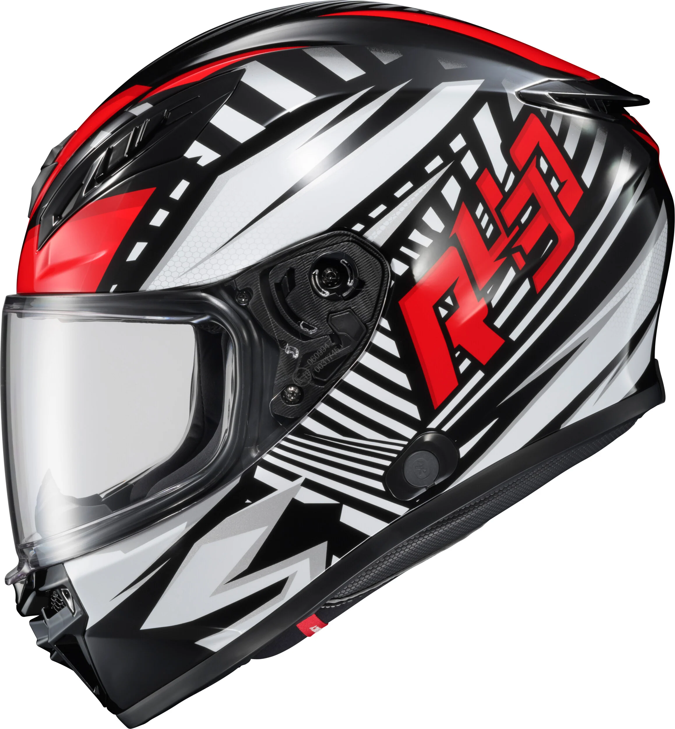Exo-R430 Full-Face Helmet Head Trip Red Md