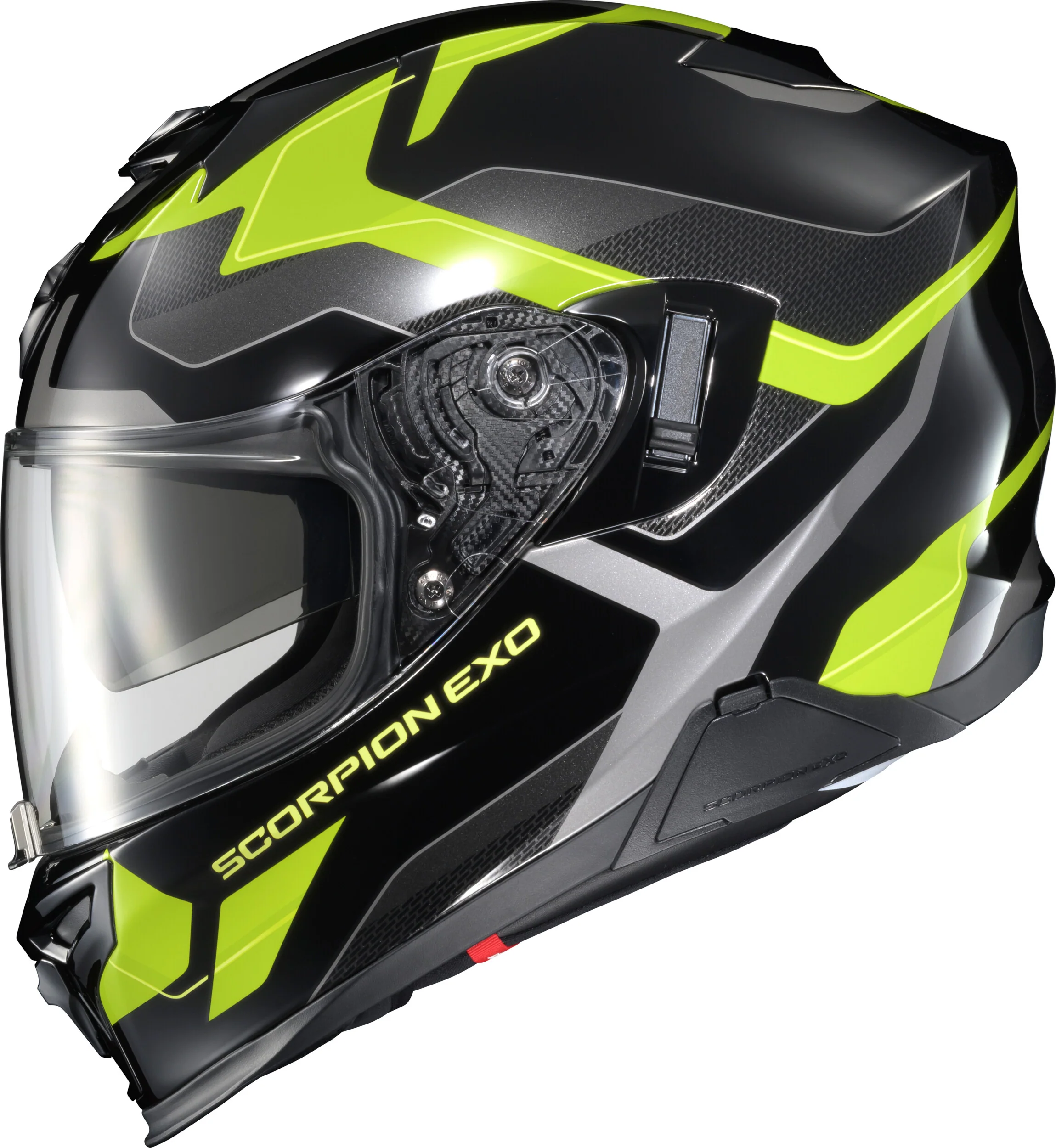 Exo-T520 Full Face Helmet Zuse Black/Hi-Viz Md