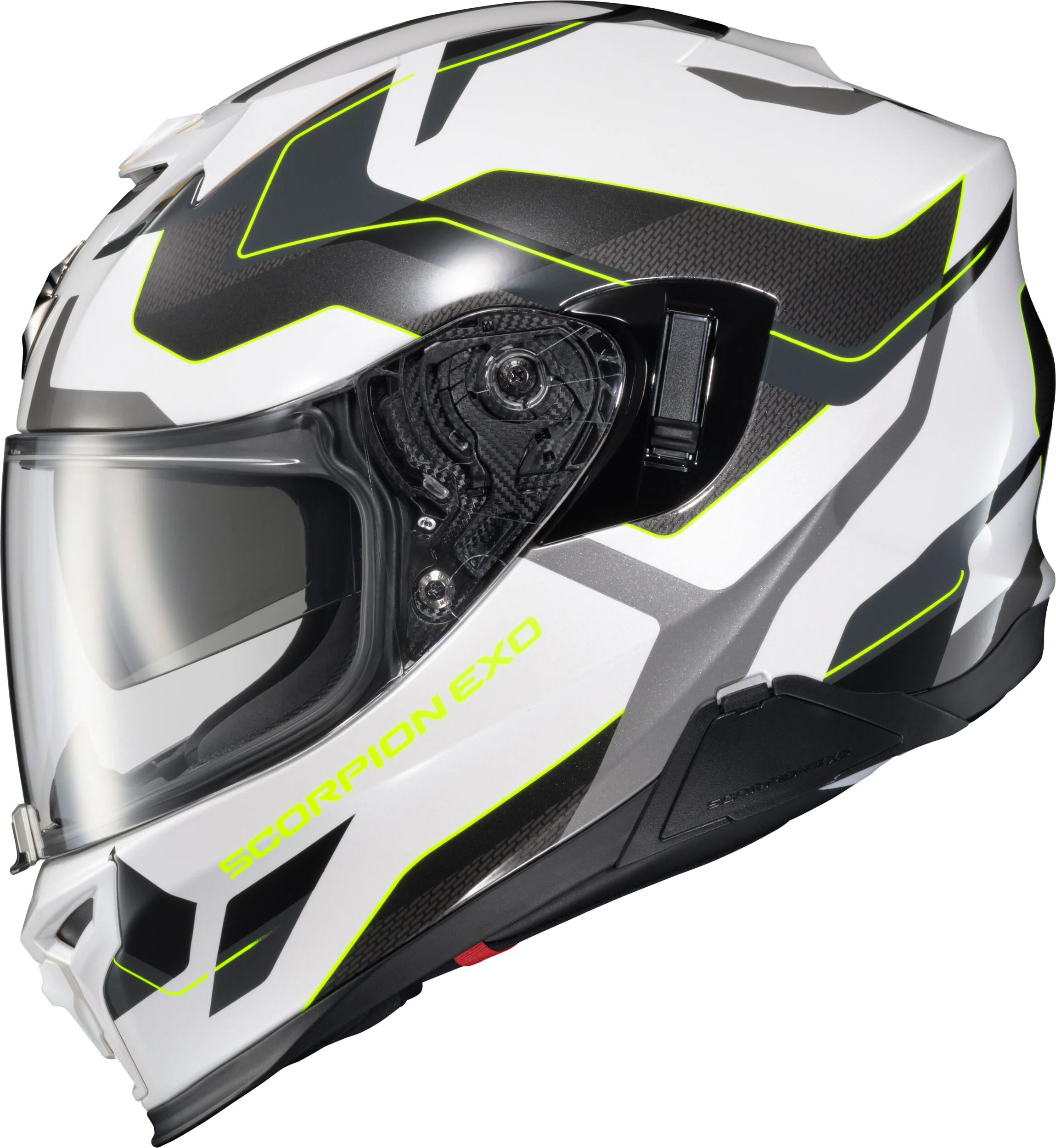 Exo-T520 Full Face Helmet Zuse White/Hi-Viz 2x