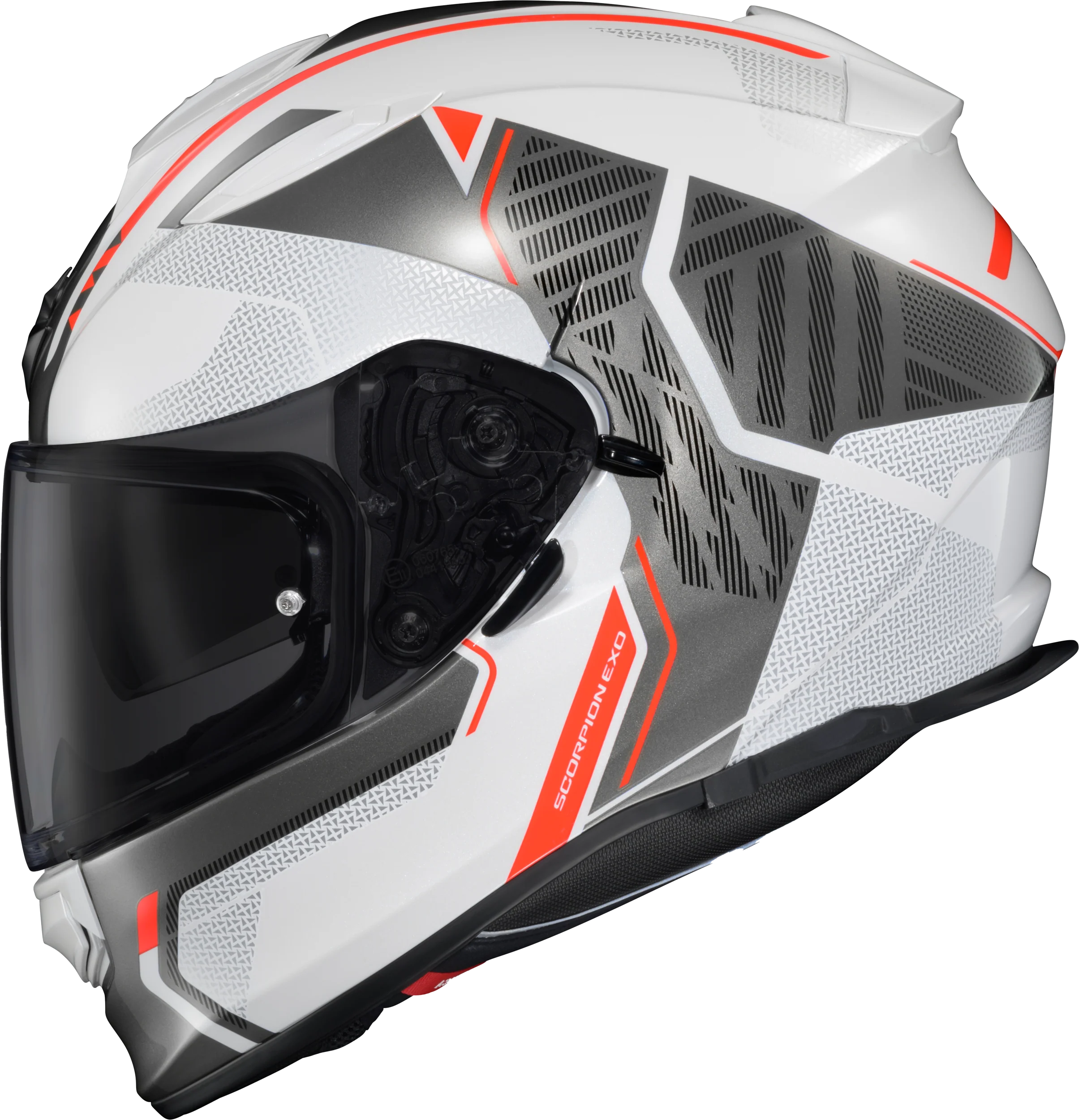 Ryzer Full-Face Helmet Switch White/Grey Sm