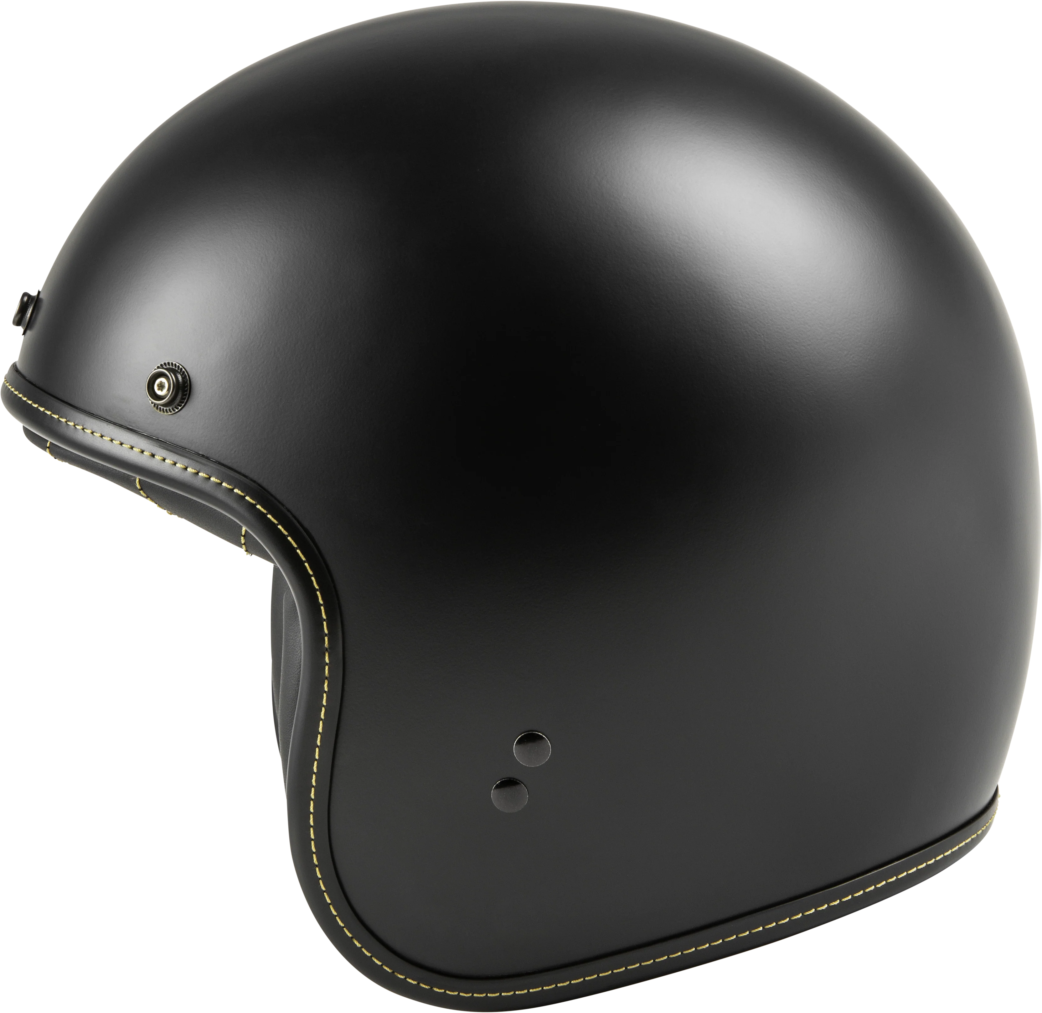 .38 Retro Helmet Matte Black Sm