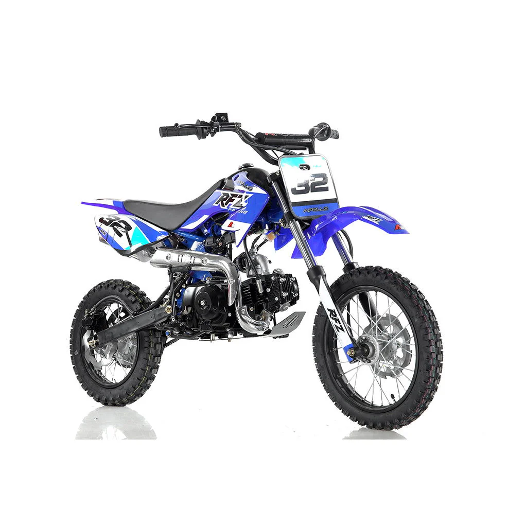 Apollo DB32 110cc Kids Dirt Bike, 4-Speed Semi-Automatic, 14/12 inch Wheels, Ages 8 and up - Image 8