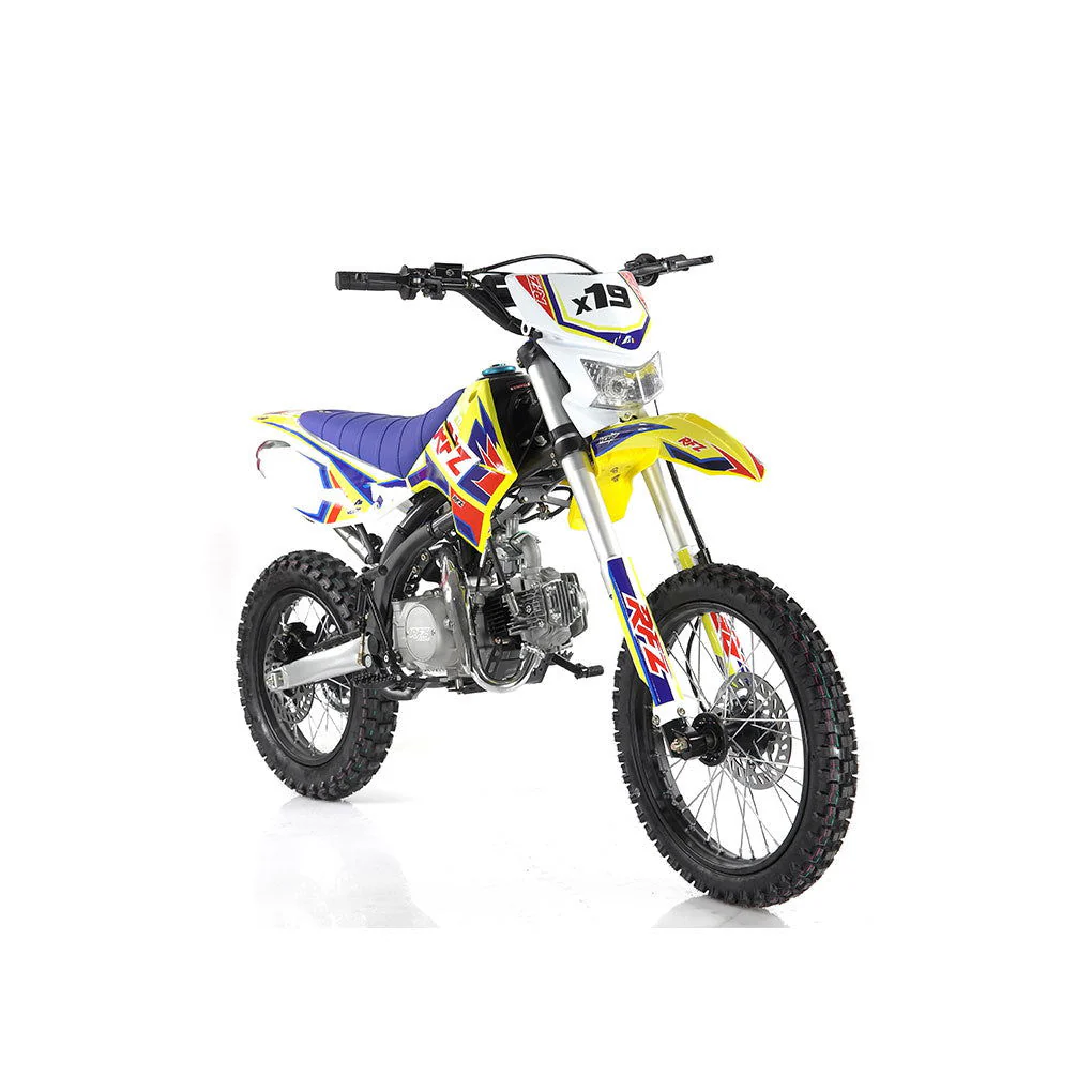 Apollo RFZ 125cc X19 Dirt Bike, 4-Speed Manual, Headlight, Dual Disc Brakes, 17/14 inch Wheels, Ages 12 and up - Image 3