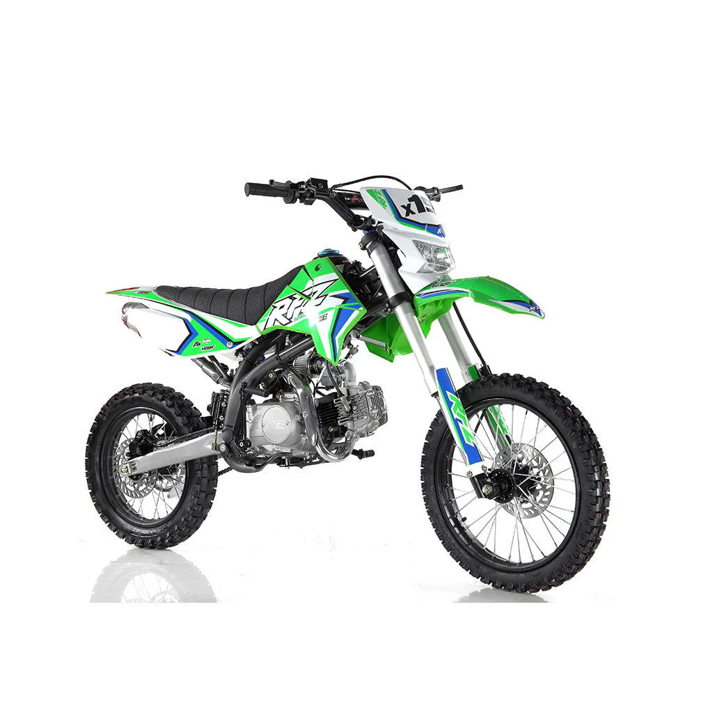 Apollo RFZ 125cc X19 Dirt Bike, 4-Speed Manual, Headlight, Dual Disc Brakes, 17/14 inch Wheels, Ages 12 and up - Image 6