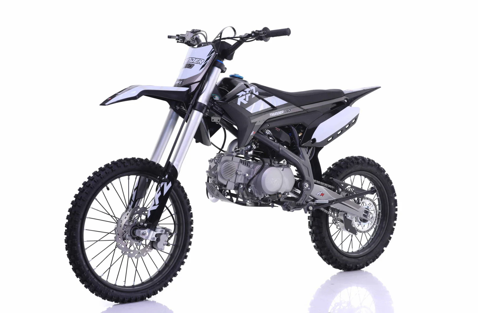 Apollo Thunder RFZ150 140cc Dirt Bike, 4-Speed Manual, 19/16 inch Wheels, Age 16 and up - Image 2