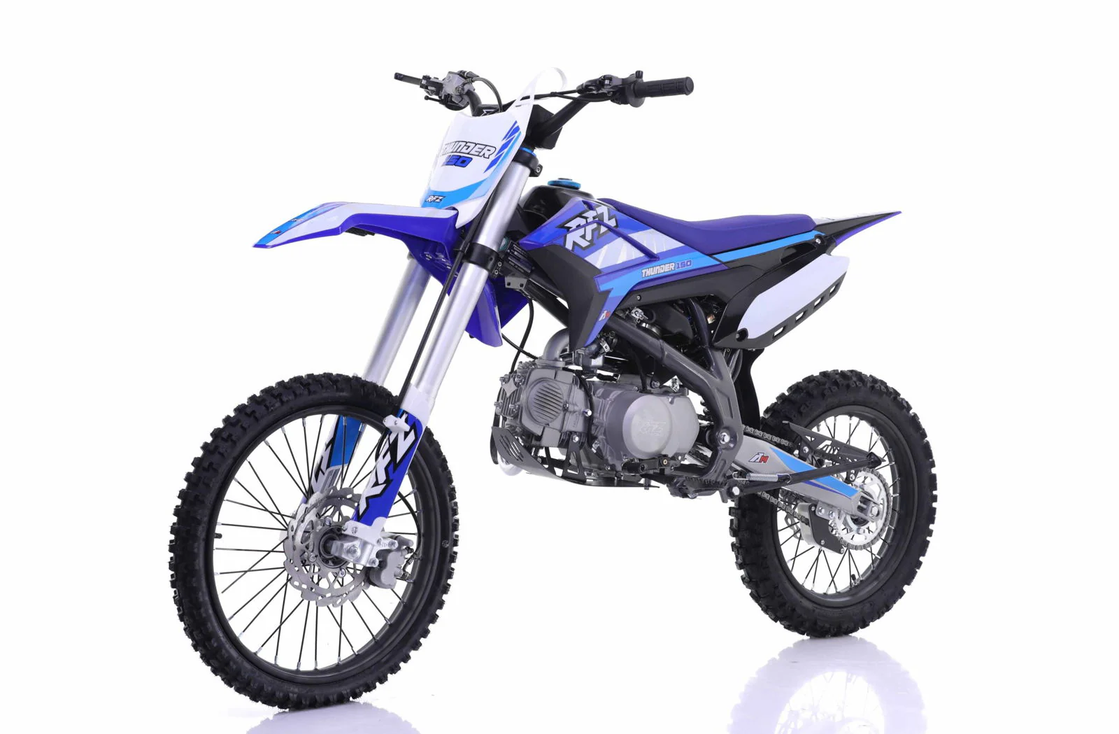 Apollo Thunder RFZ150 140cc Dirt Bike, 4-Speed Manual, 19/16 inch Wheels, Age 16 and up - Image 3