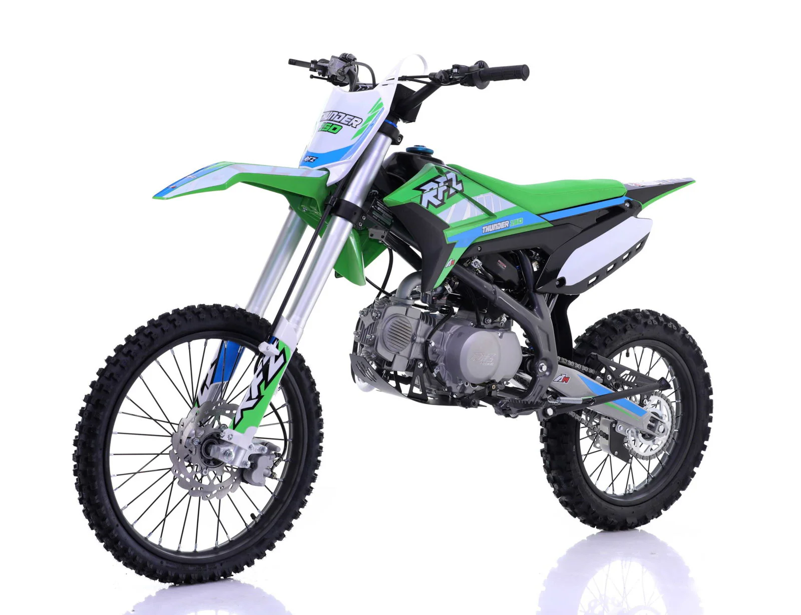 Apollo Thunder RFZ150 140cc Dirt Bike, 4-Speed Manual, 19/16 inch Wheels, Age 16 and up - Image 4