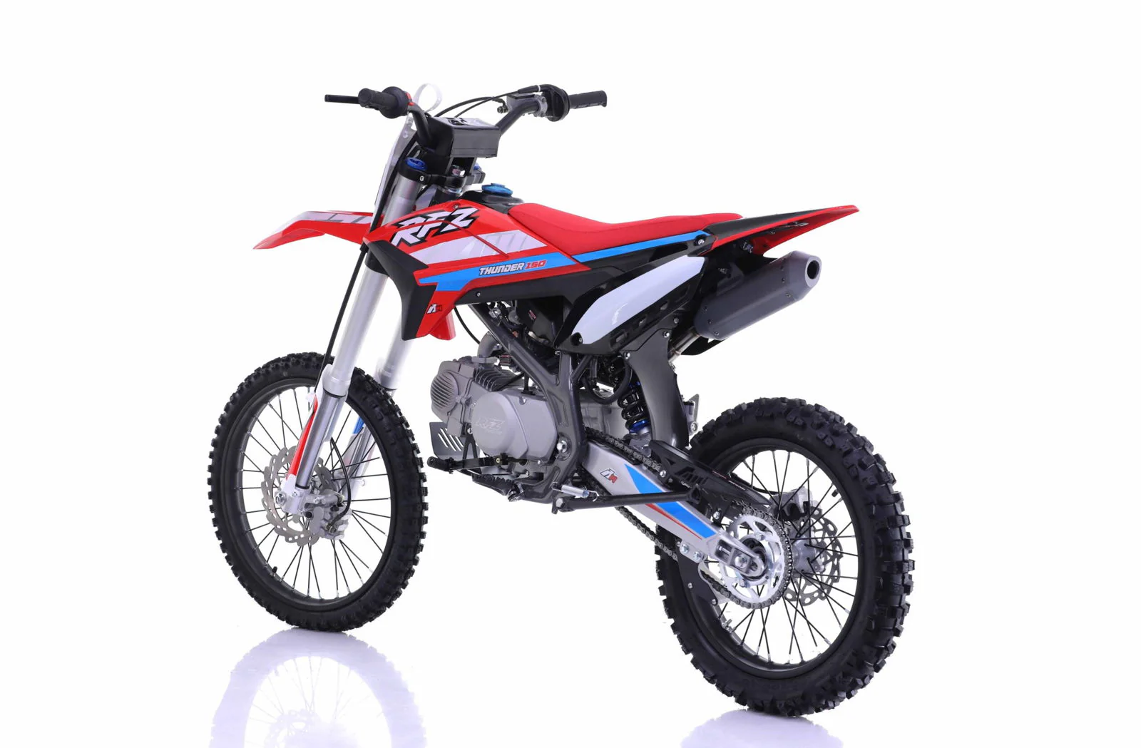 Apollo Thunder RFZ150 140cc Dirt Bike, 4-Speed Manual, 19/16 inch Wheels, Age 16 and up - Image 5