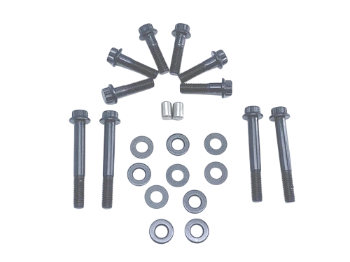Bolt Kit, ARP 12-Point Chrome Moly Steel, Head & Side Cover: GX160 & GX200, 6.5 OHV Clone, 212 Predator
