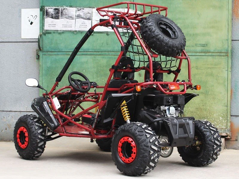 Captain Mid-Size Kids Gas Go Kart, 7.5hp 208cc engine with Electric Start, Automatic with Reverse, Ages 8 and up - Image 6