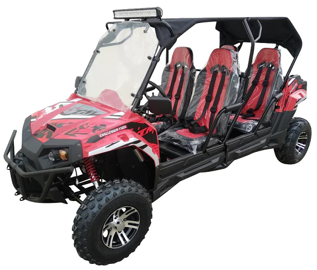 TrailMaster Challenger 200EX EFI 4-Seater UTV Side by Side Go Kart - Image 3