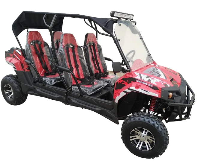 TrailMaster Challenger 200EX EFI 4-Seater UTV Side by Side Go Kart - Image 4