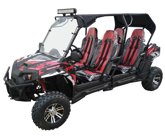 TrailMaster Challenger 200EX EFI 4-Seater UTV Side by Side Go Kart - Image 5