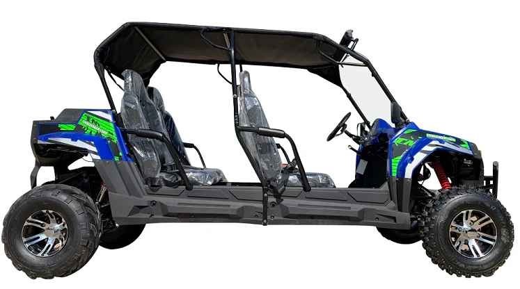 TrailMaster Challenger 200EX EFI 4-Seater UTV Side by Side Go Kart - Image 9