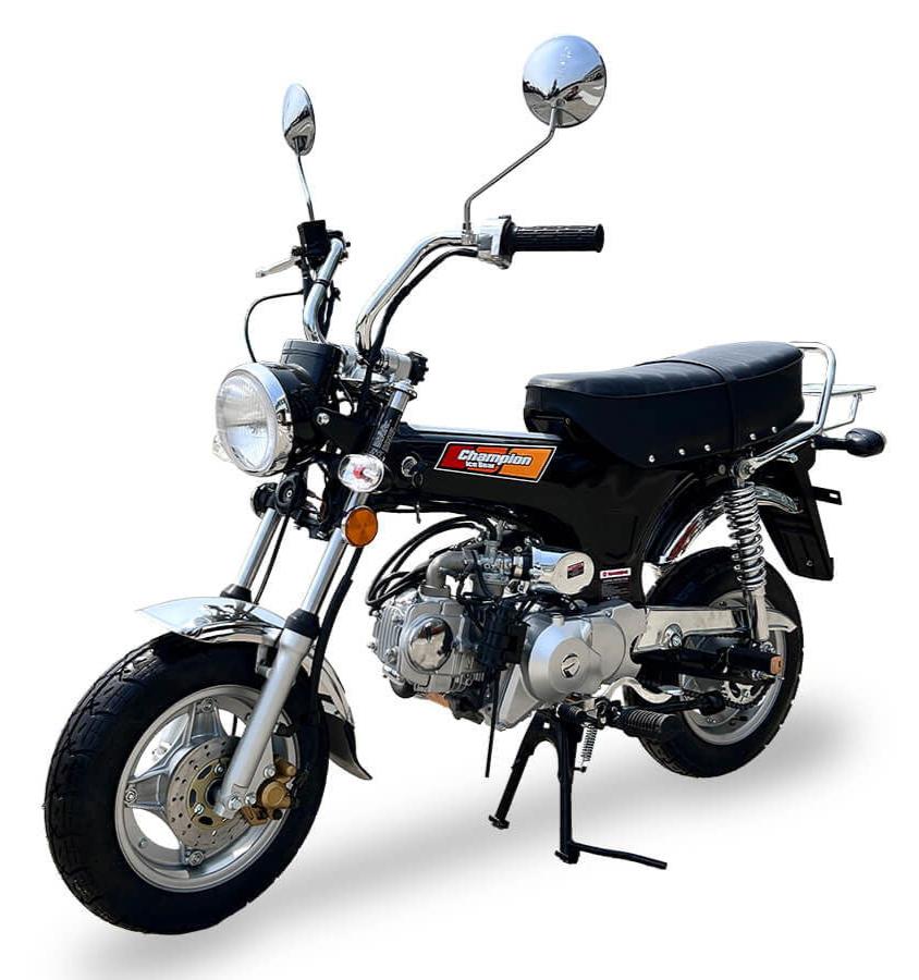 Champion 125cc Retro Motorcycle, 4-speed semi-automatic, 10 inch Wheels, 50 State Legal - Image 2