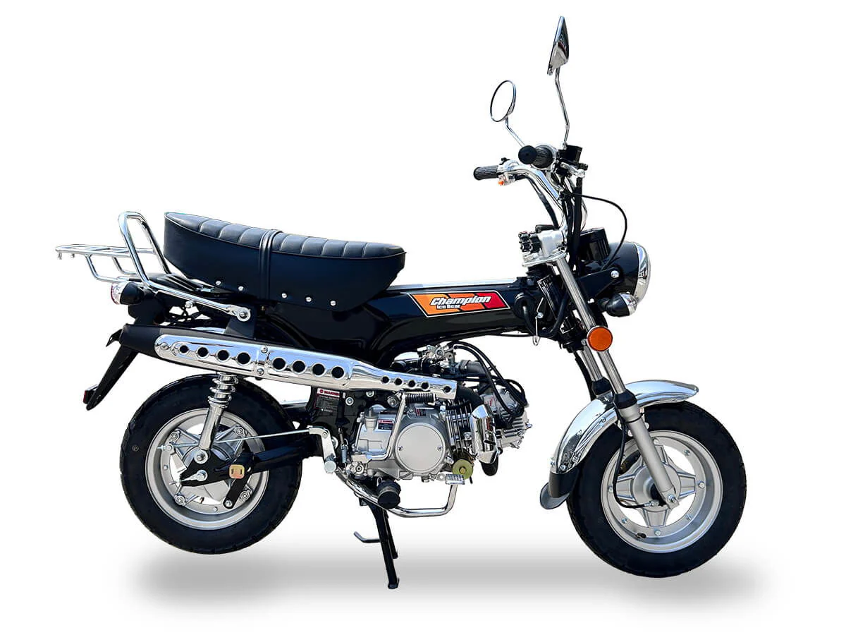 Champion 125cc Retro Motorcycle, 4-speed semi-automatic, 10 inch Wheels, 50 State Legal - Image 7