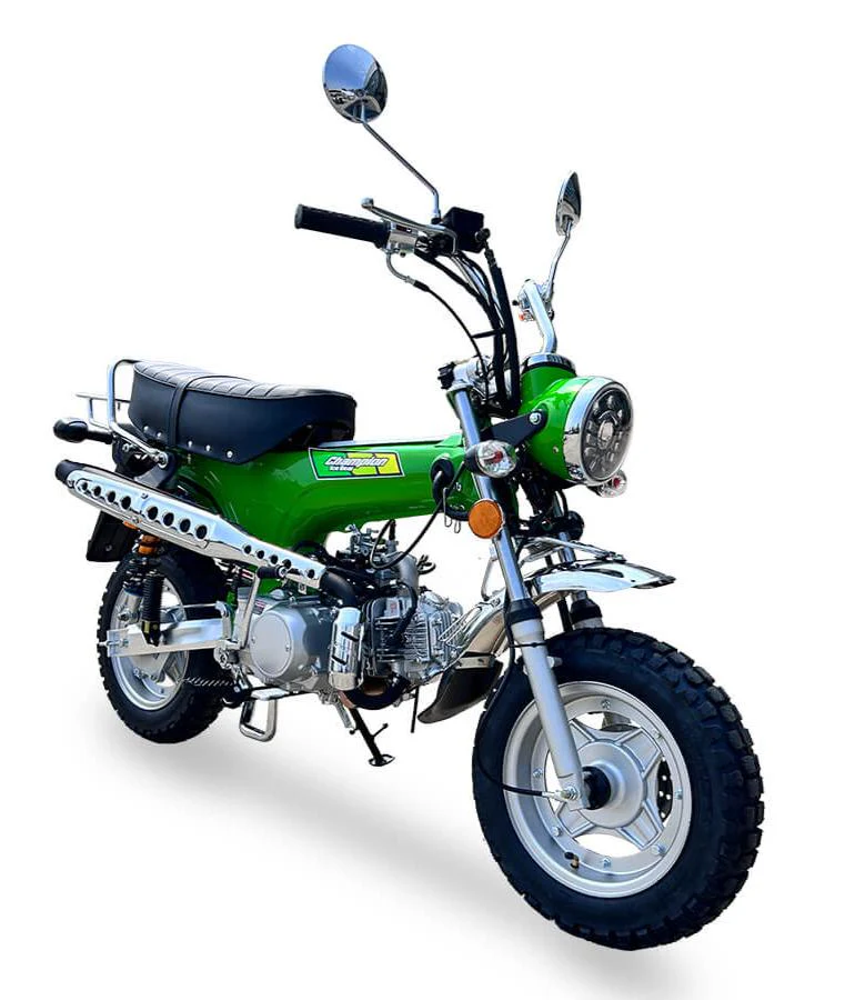 Champion DLX 125cc Retro Motorcycle, 4-speed semi-automatic, 10-inch Wheels, 50 State Legal, Upgraded LED Headlight, Digital Speedometer - Image 3