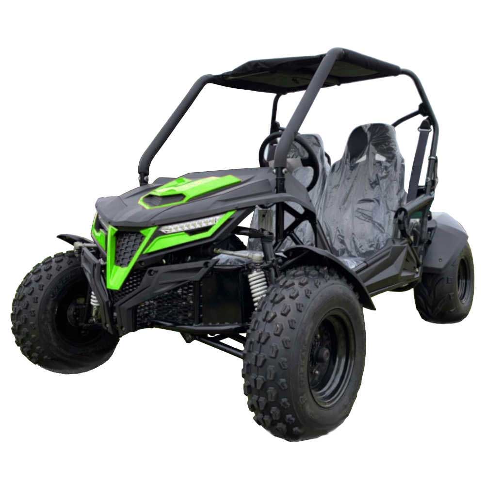 TrailMaster Cheetah 200 Full Size Buggy Go Kart, CVT Automatic with Reverse - Image 14
