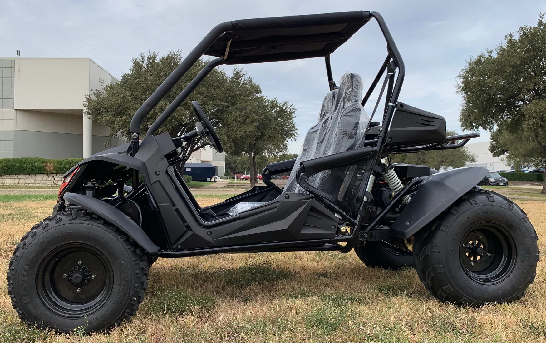 TrailMaster Cheetah 200 Full Size Buggy Go Kart, CVT Automatic with Reverse - Image 5