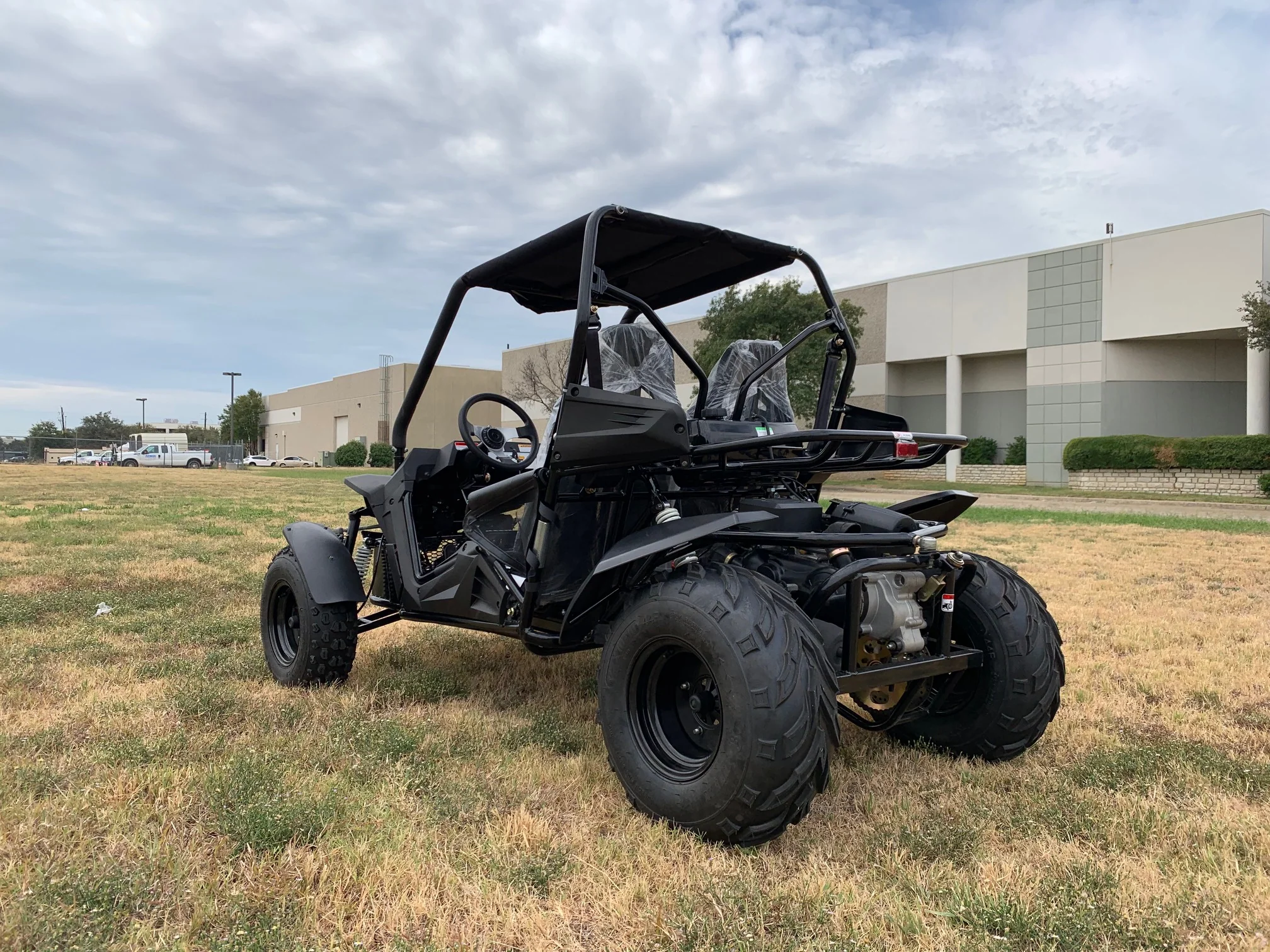TrailMaster Cheetah 200 Full Size Buggy Go Kart, CVT Automatic with Reverse - Image 6