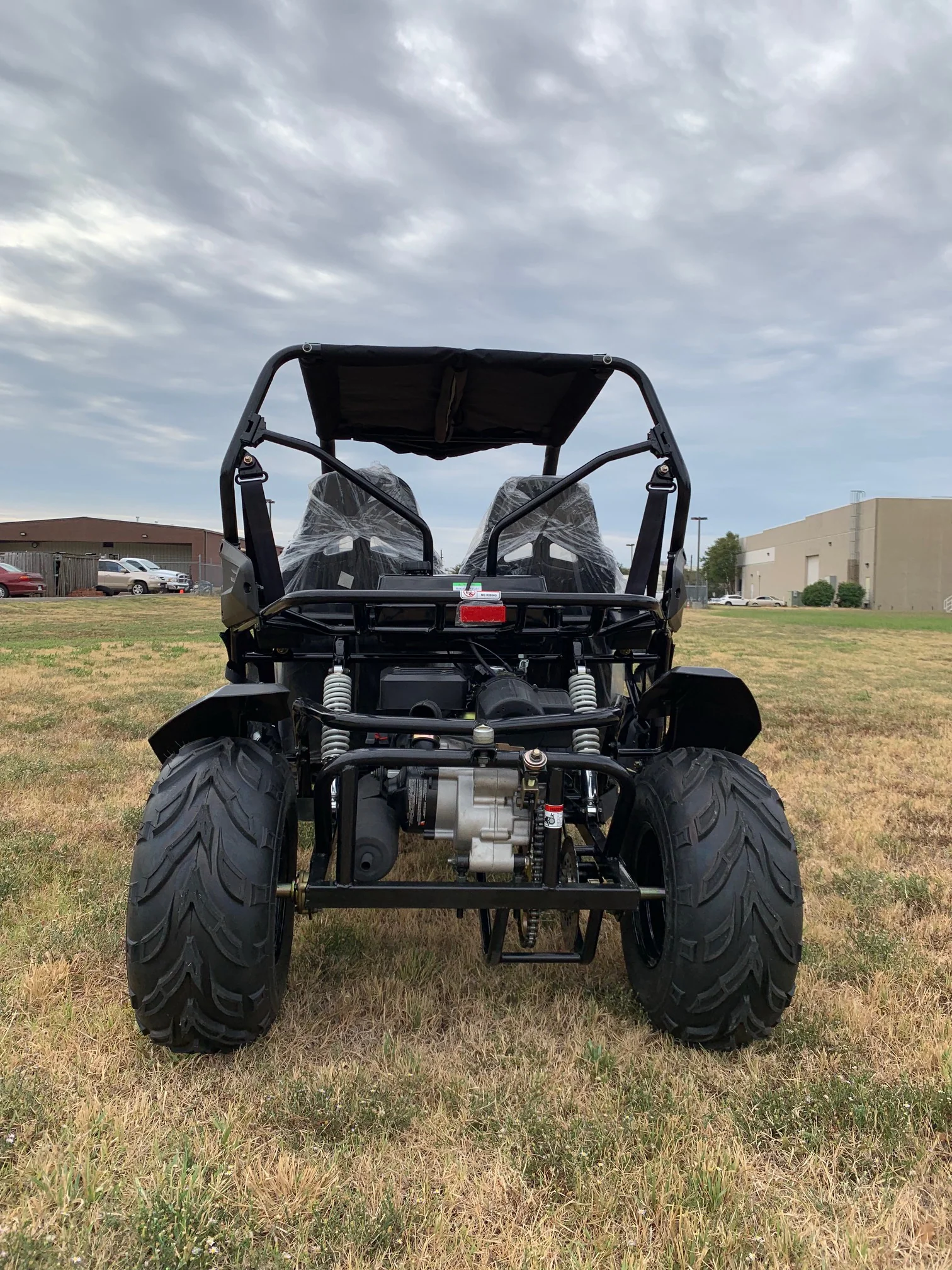 TrailMaster Cheetah 200 Full Size Buggy Go Kart, CVT Automatic with Reverse - Image 7