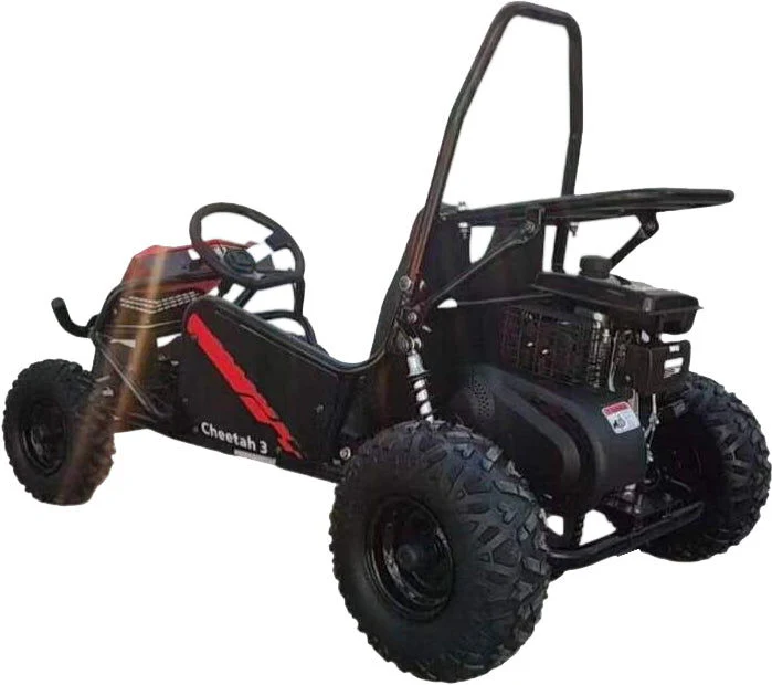 TrailMaster Cheetah 3 Kids Mini Go Kart, 80cc gas engine, seat belt, Kids Ages 4-9 - Image 10