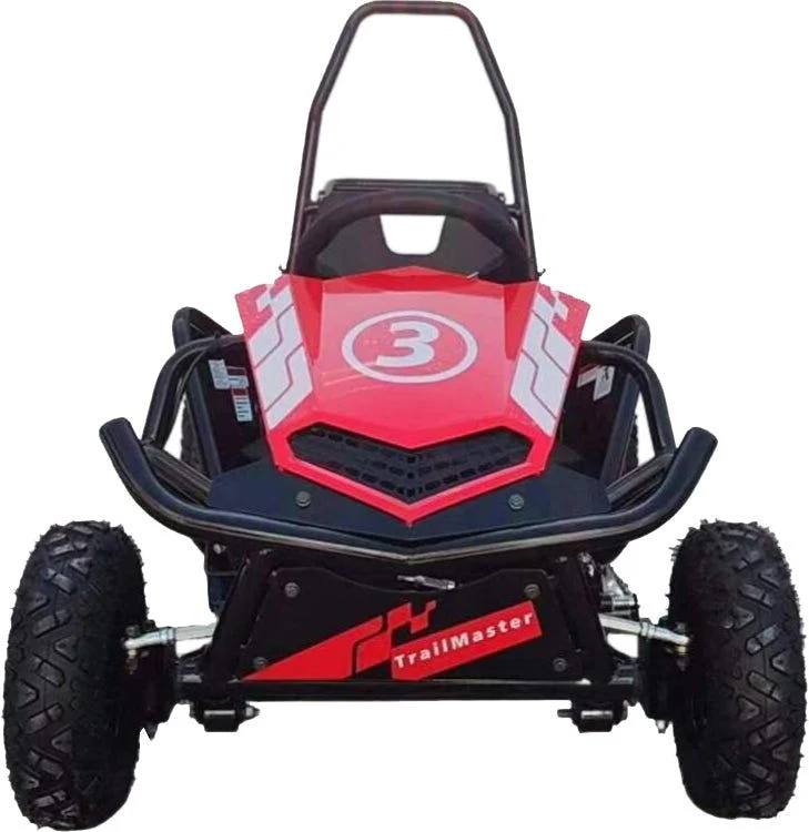 TrailMaster Cheetah 3 Kids Mini Go Kart, 80cc gas engine, seat belt, Kids Ages 4-9 - Image 5