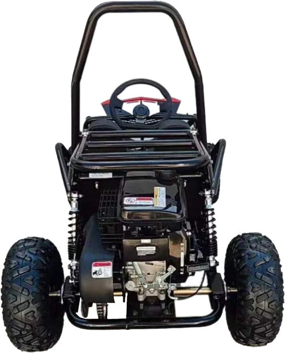 TrailMaster Cheetah 3 Kids Mini Go Kart, 80cc gas engine, seat belt, Kids Ages 4-9 - Image 9