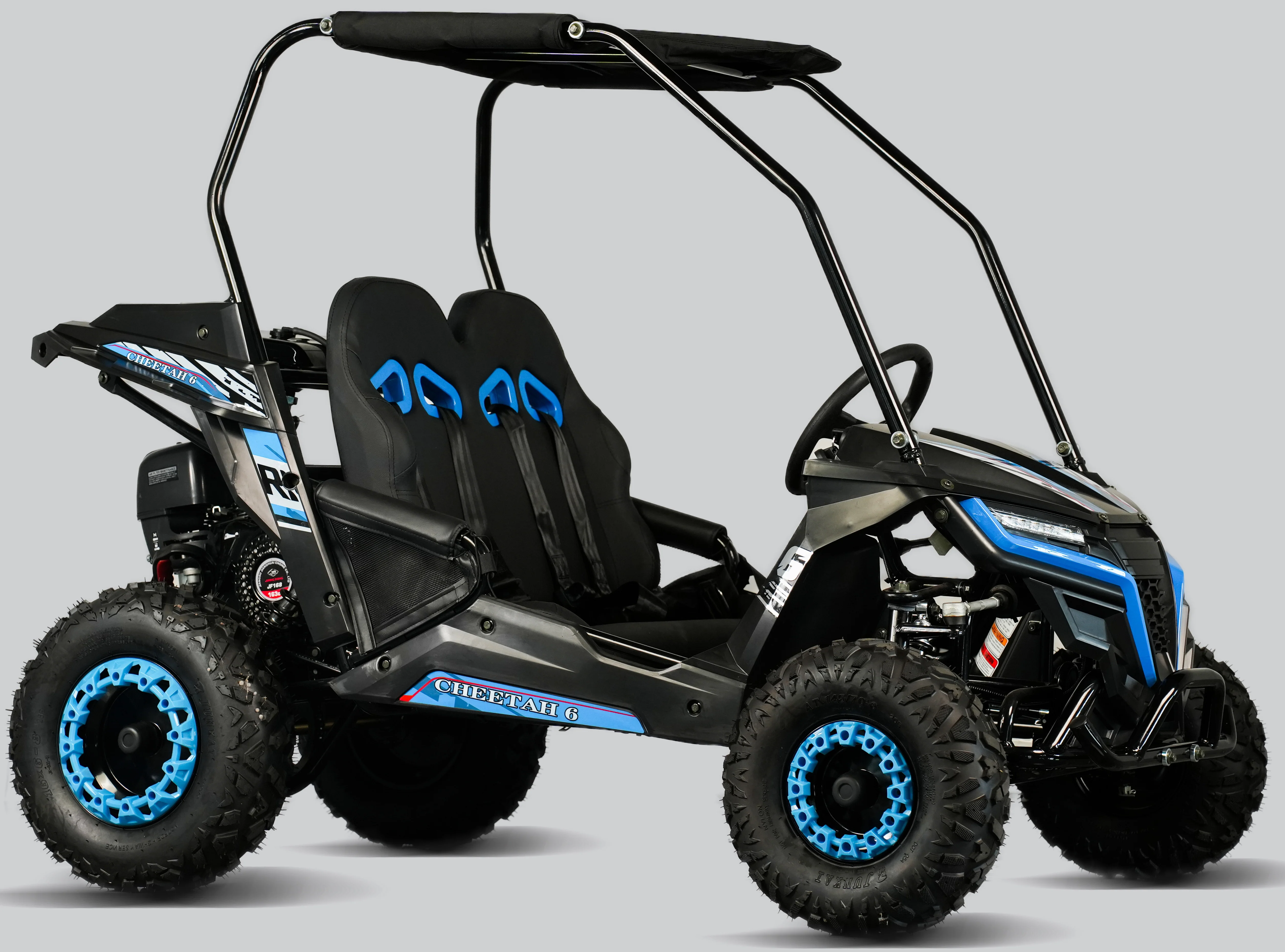 TrailMaster Cheetah-6 Go Kart, 5.5hp Electric Start, Remote Start/Kill with Reverse, Kids Ages 4-9 - Image 10