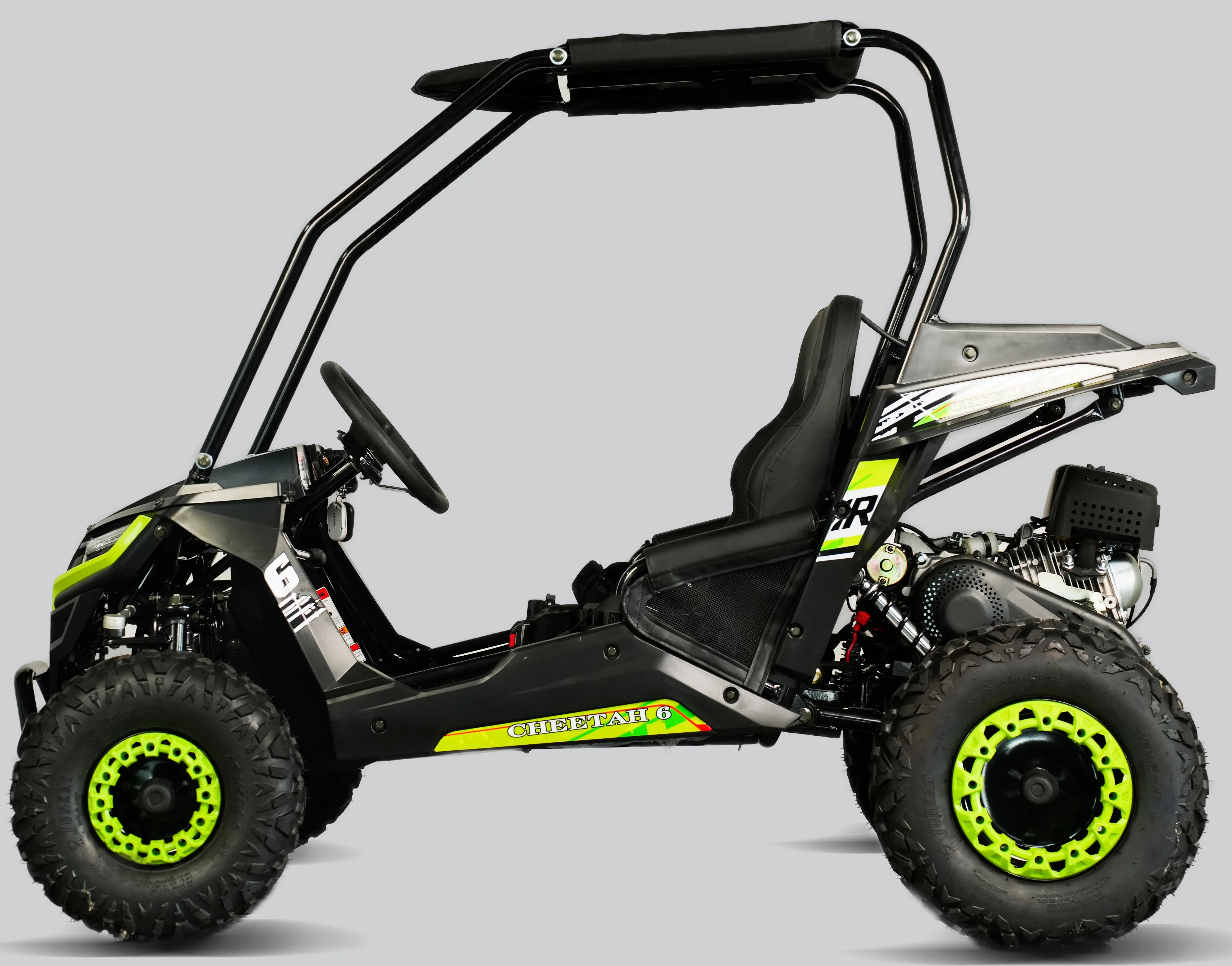 TrailMaster Cheetah-6 Go Kart, 5.5hp Electric Start, Remote Start/Kill with Reverse, Kids Ages 4-9 - Image 12